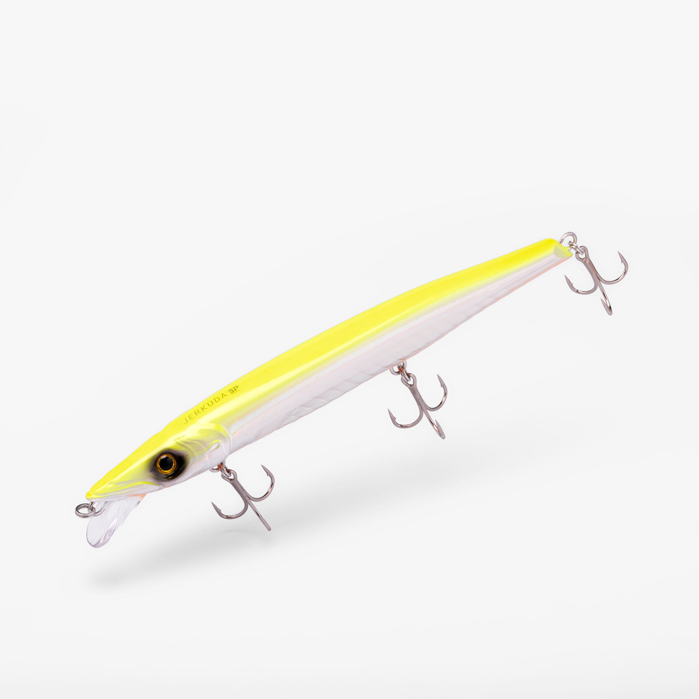 Sea lure fishing jerkbait JERKUDA 170SP Fluorescent white
