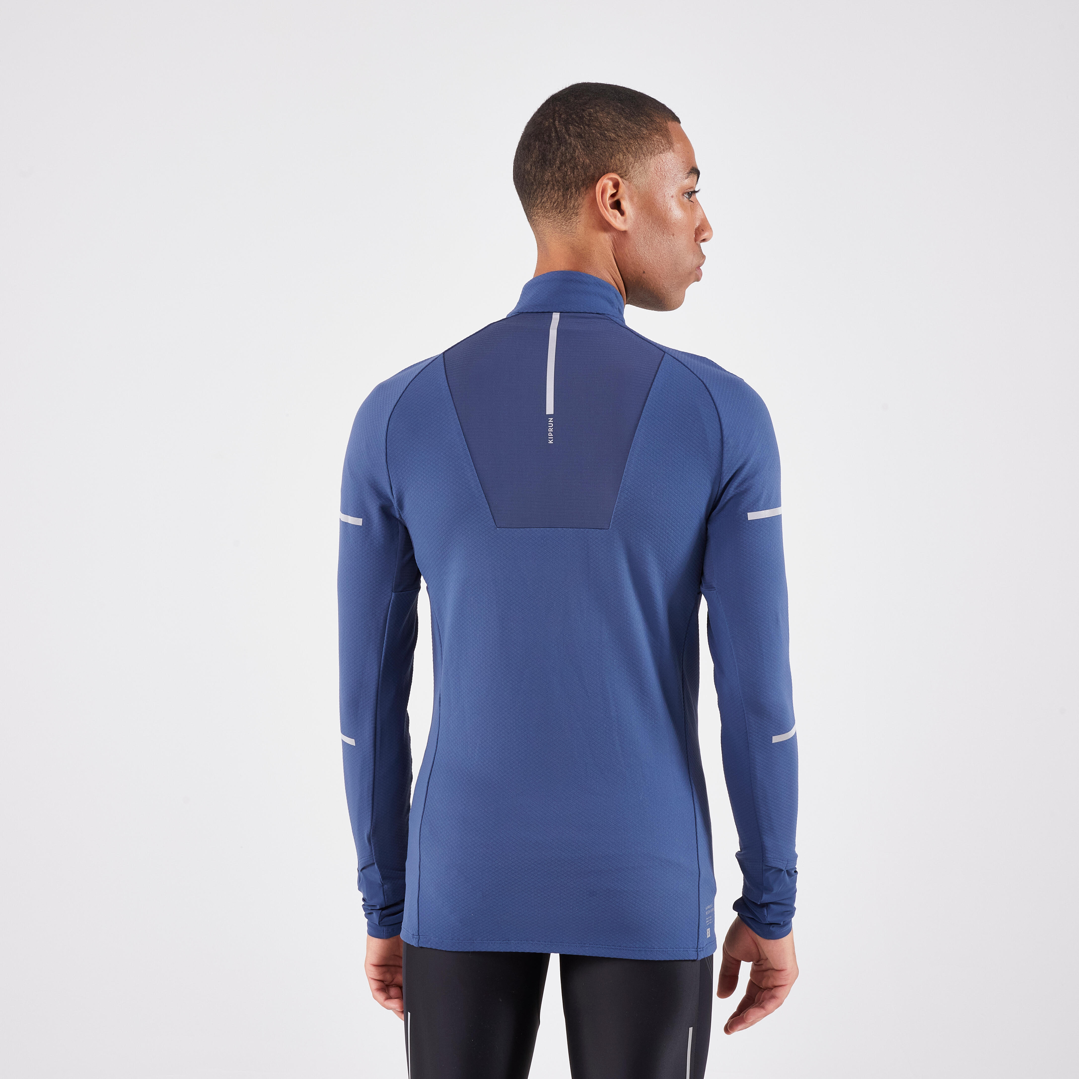 MEN'S KIPRUN RUN 900 LONG-SLEEVED RUNNING T-SHIRT - BLACK