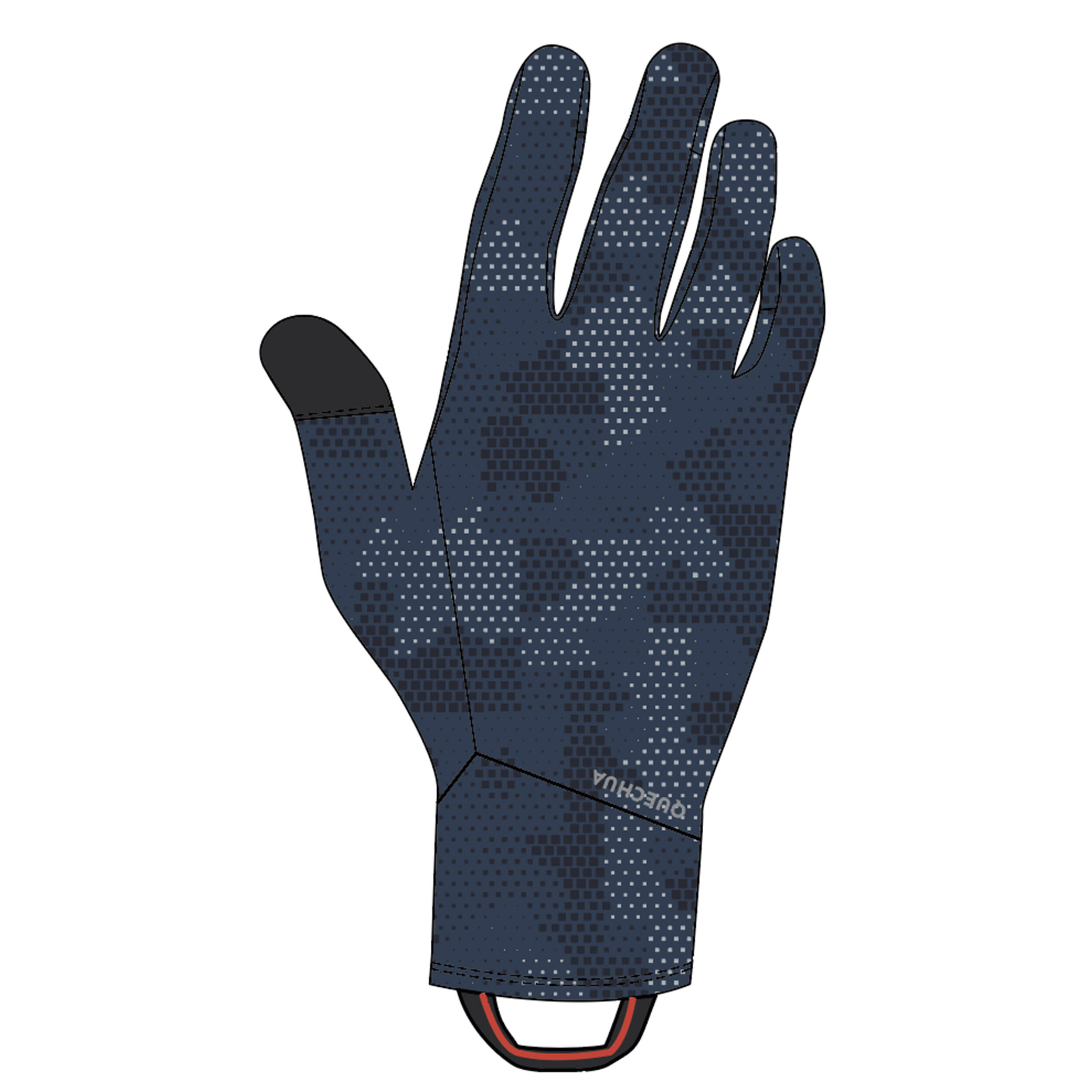 Kids’ Touchscreen-compatible Hiking Gloves SH500 Mountain Stretch 6-14 Years