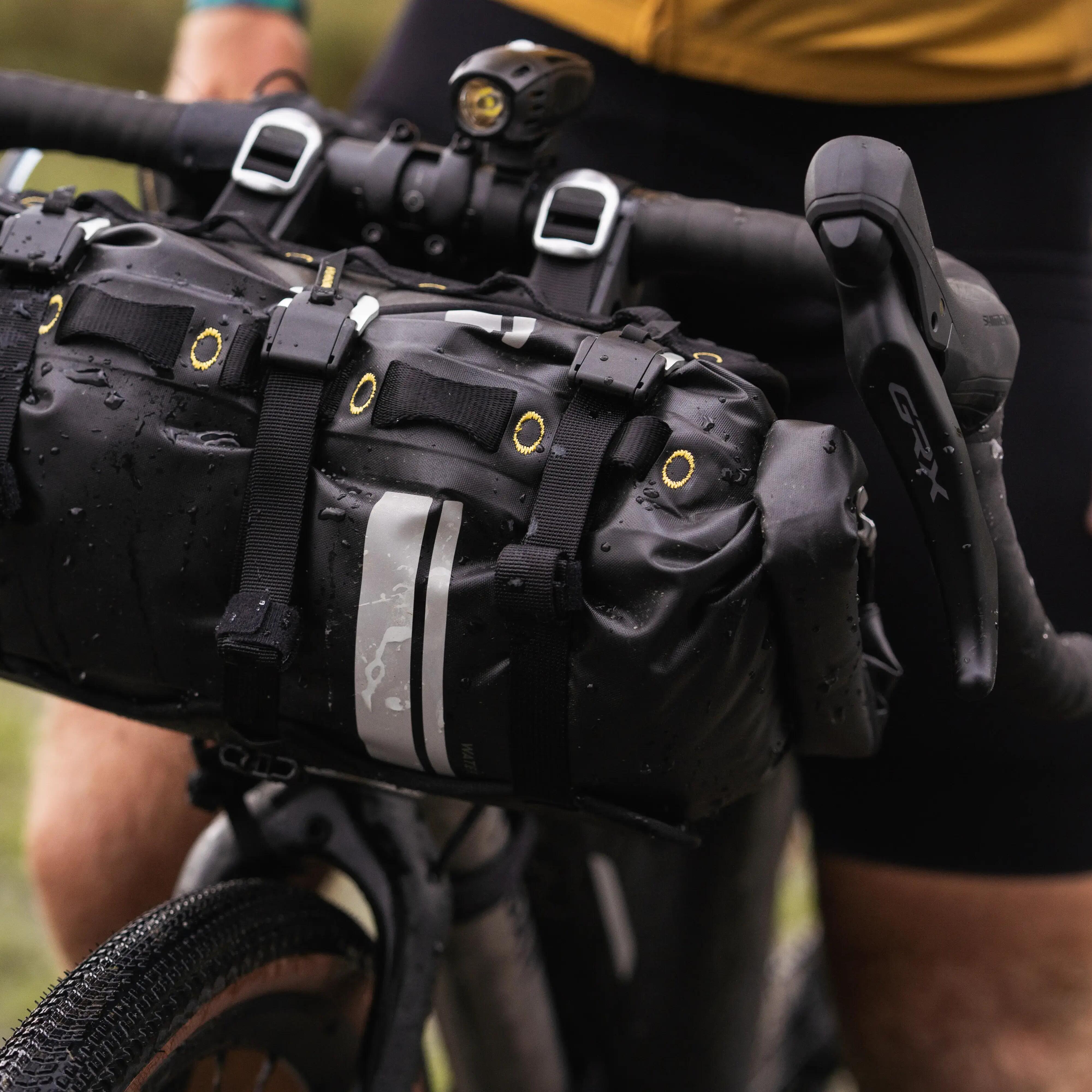 Watertight Handlebar Bag - 5 to 15 L. Bikepacking - Riverside