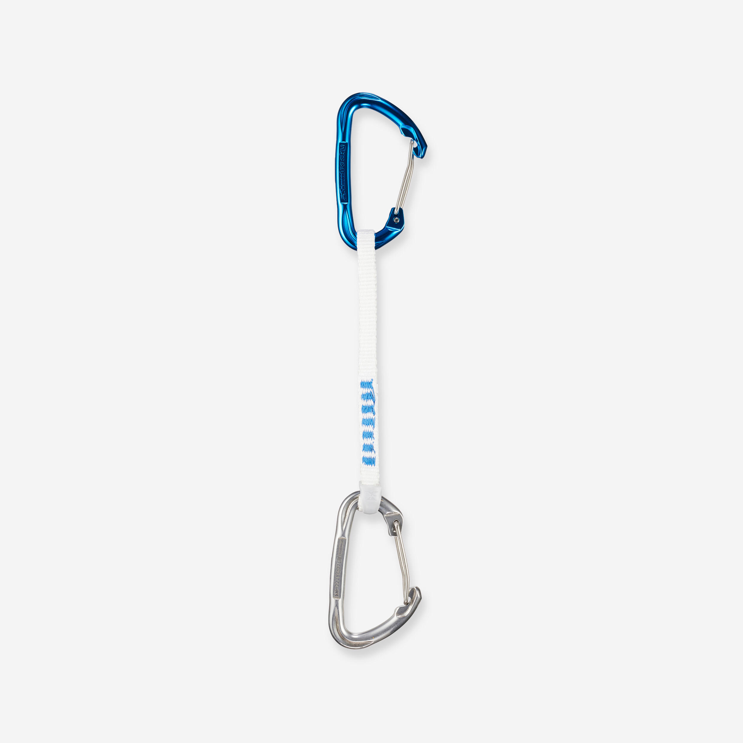 Climbing and Mountaineering Lightweight Quickdraw - Rocky Wiregate 17 cm