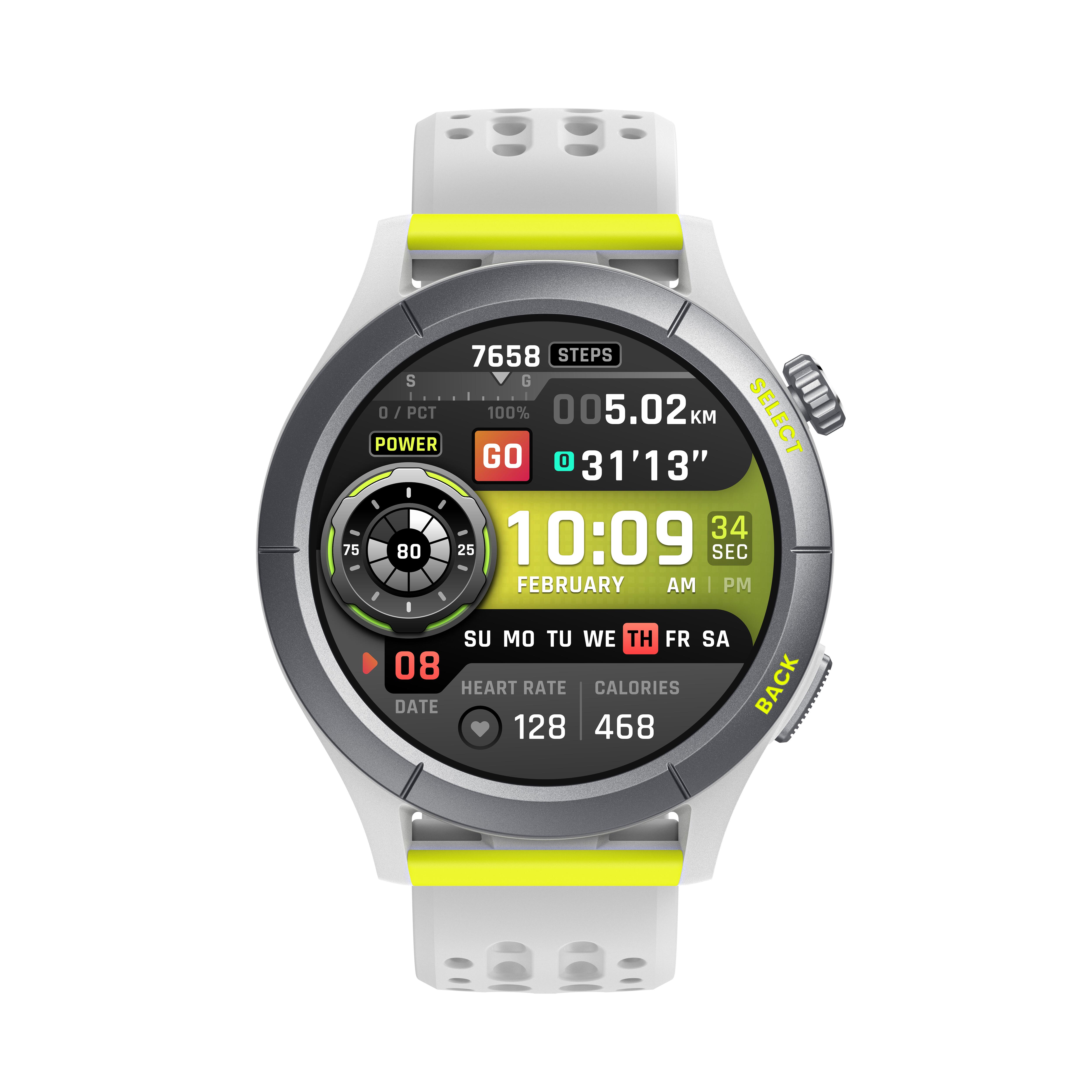 Amazfit Cheetah Running and Multisport Smartwatch with GPS (round) - grey