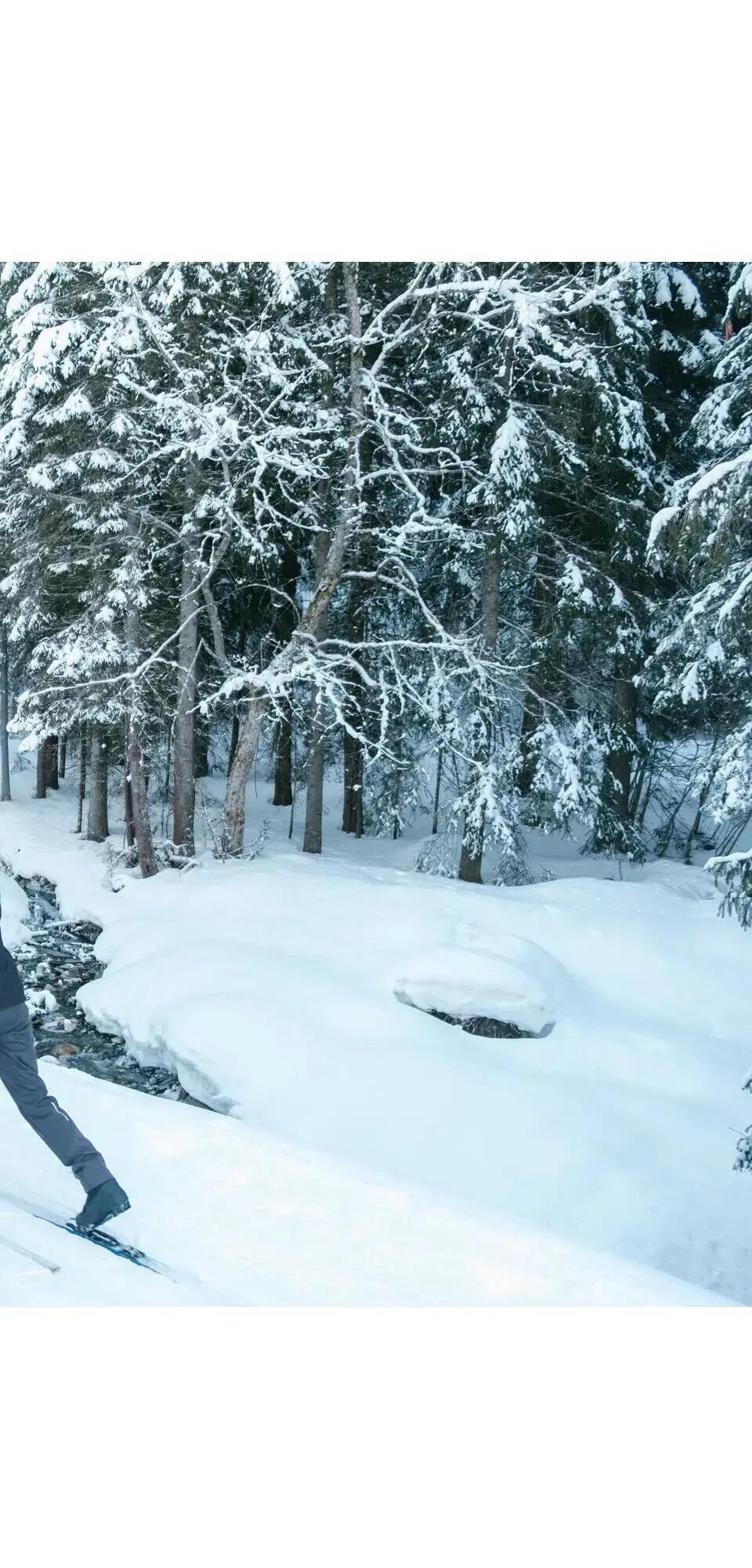 Kids’ Cross-country Ski Trousers XC S Pants 500 - Black