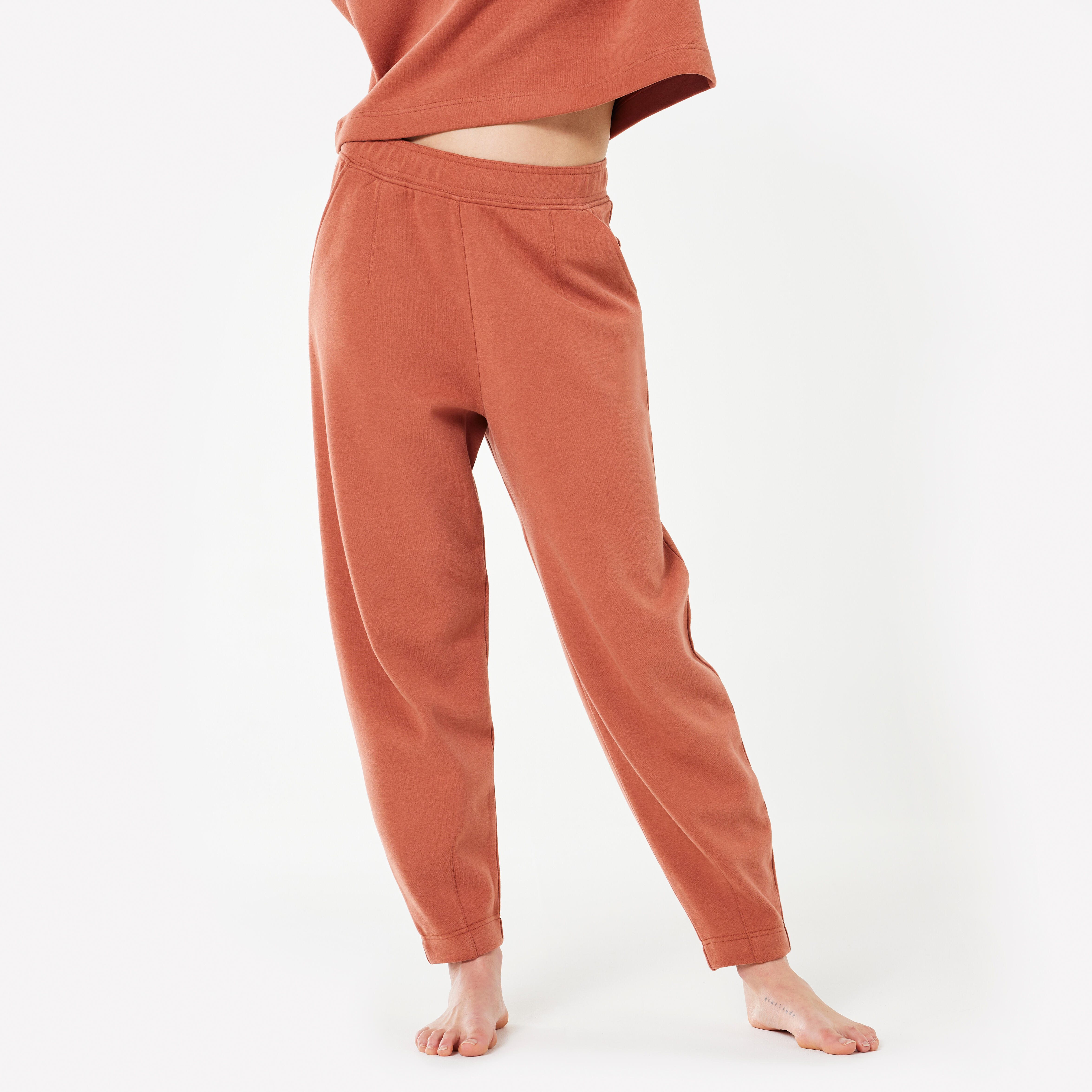 Gentle Yoga Warm Bottoms - Terracotta