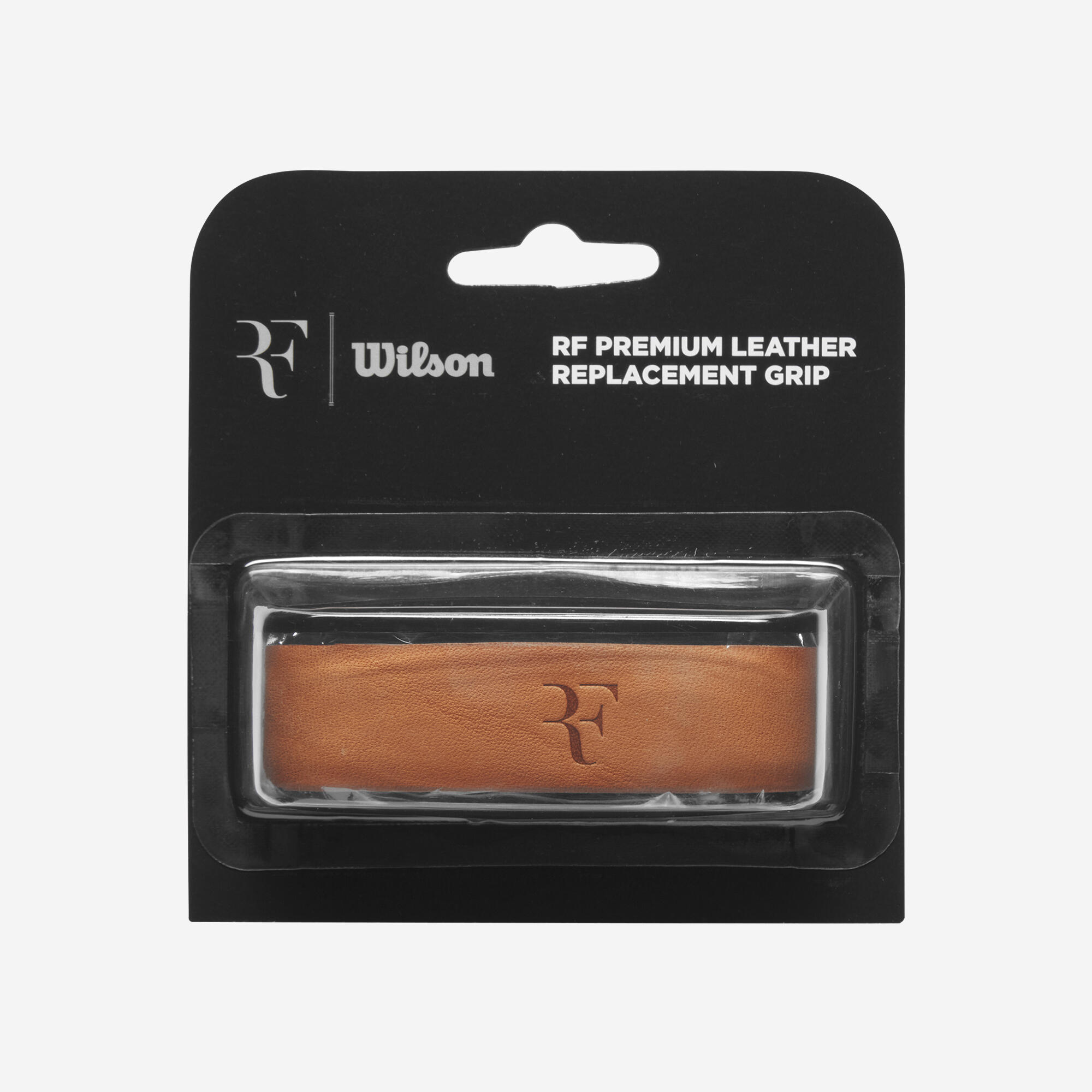 Leather Tennis Grip Roger Federer RF - Brown