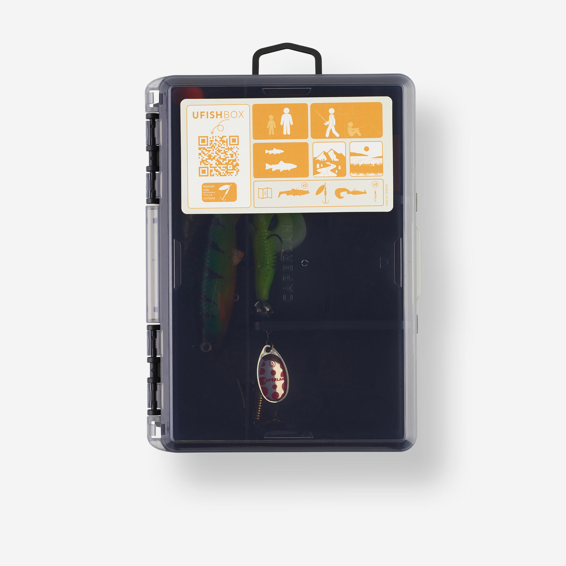 LEARNING TO FISH BOX - UFISH BOX LURE M/LARGE WATERS