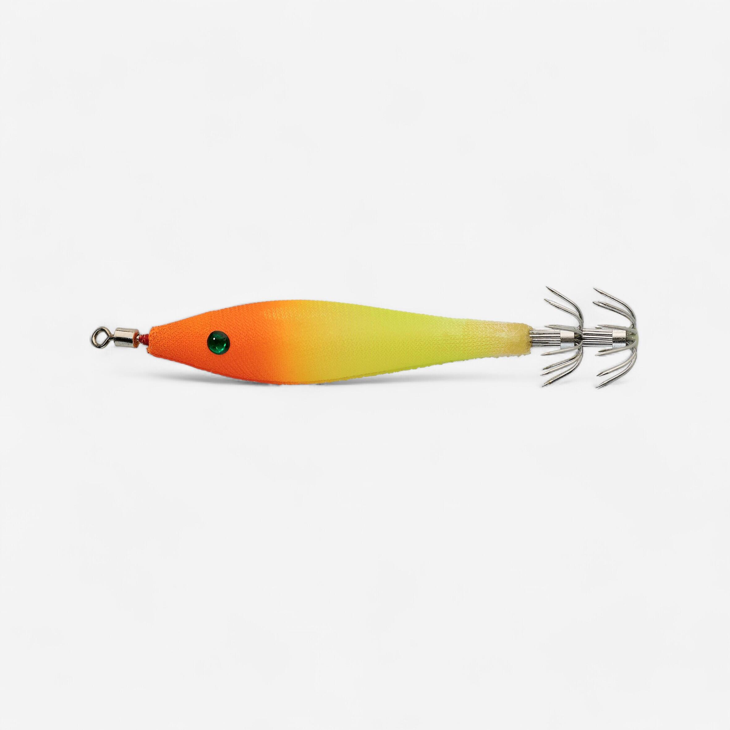 Oppai Jig for Cuttlefish and Squid fishing EBIKA SFT 2.0/60 - Neon Orange