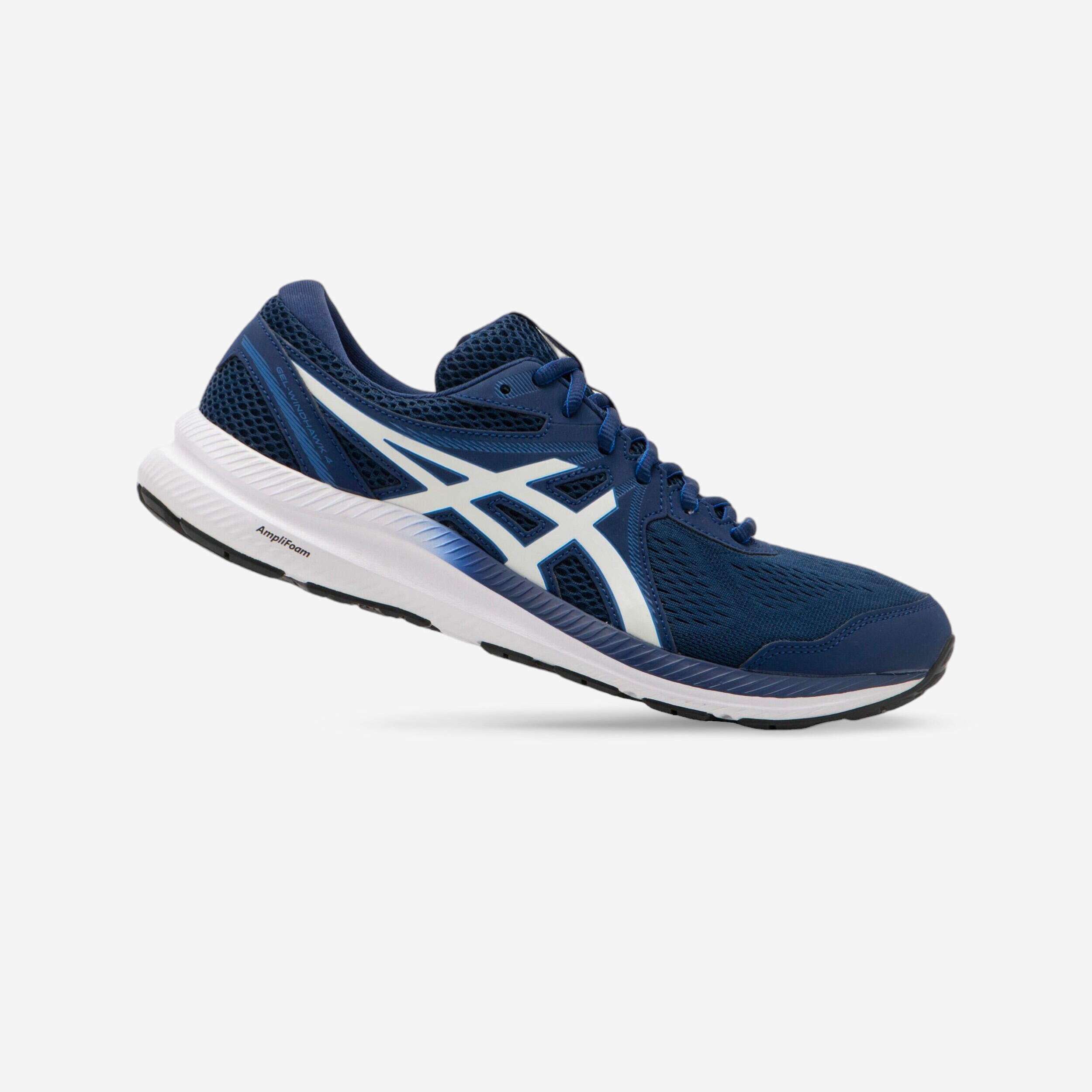 MEN'S ASICS GEL WINDHAWK RUNNING SHOES - BLUE WHITE