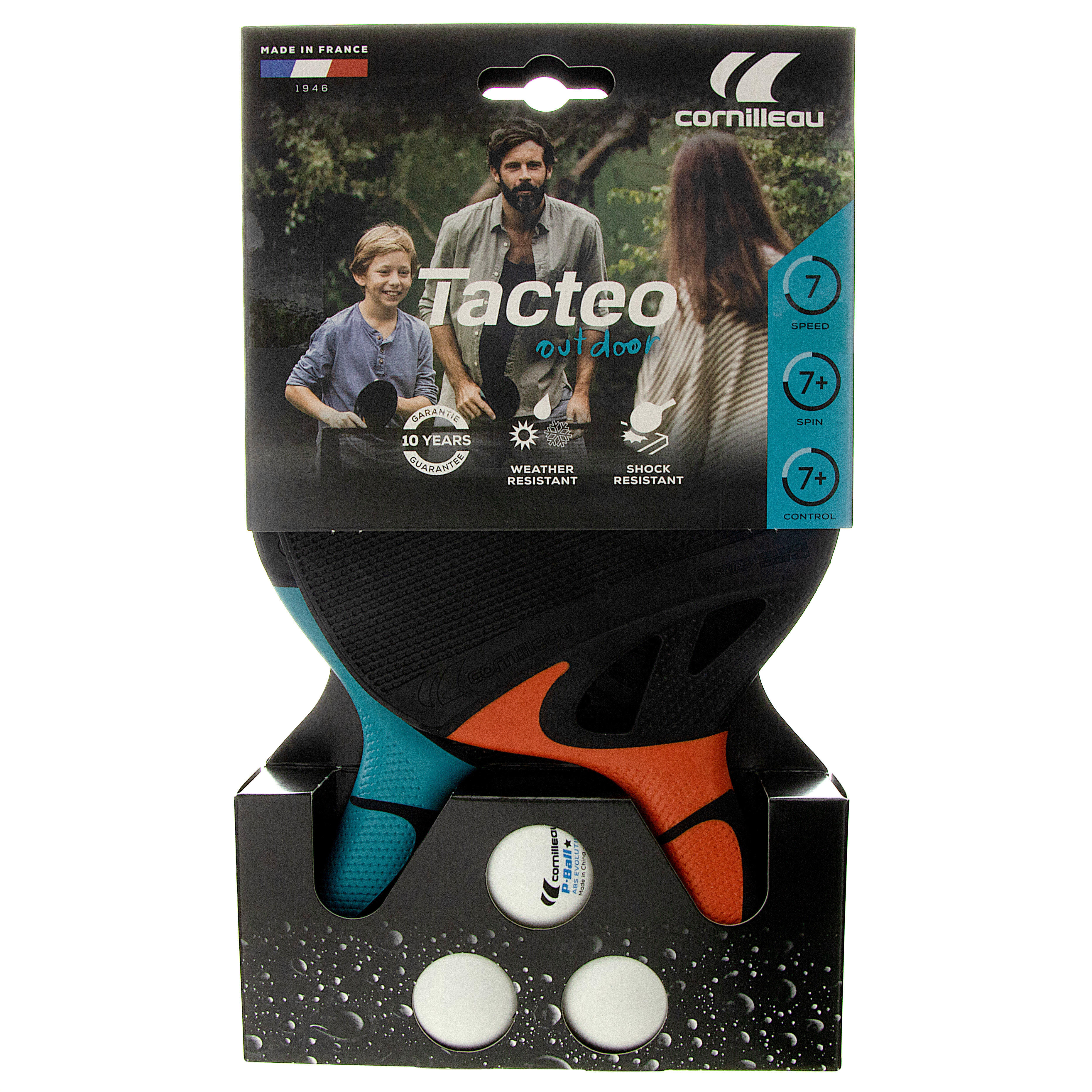 Set of 2 Tacteo Bats and 3 Balls