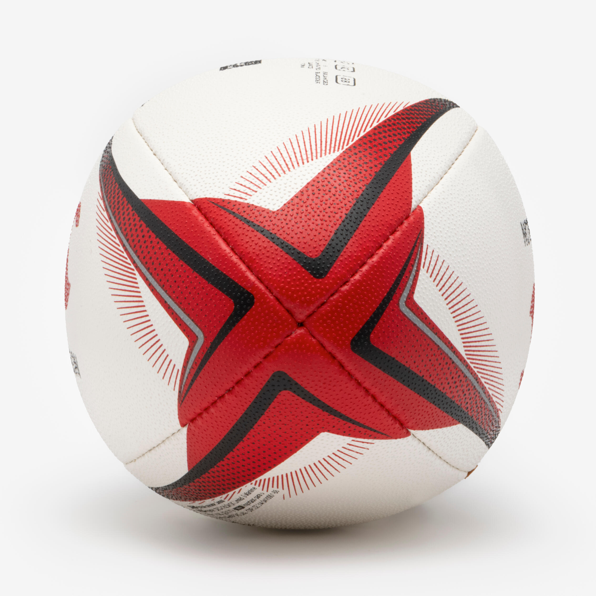 Size 5 Rugby Ball Match - Red