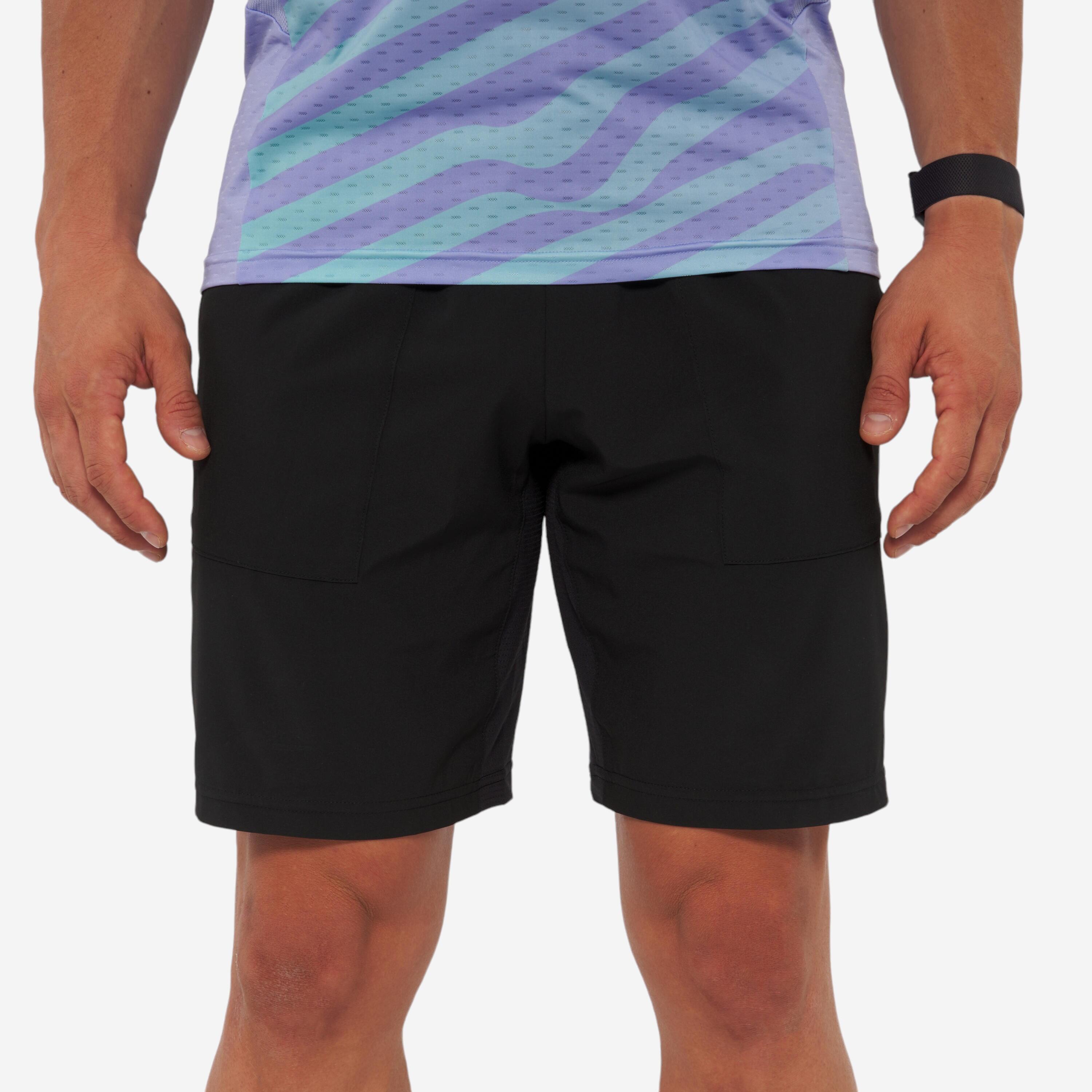 Men's Breathable Padel Shorts Dry - Black