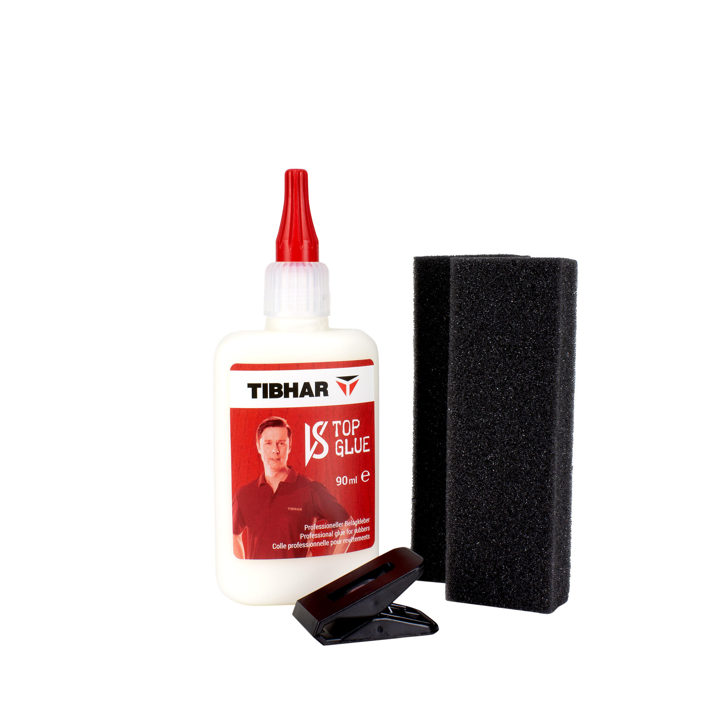 90 ml Table Tennis Bat and Rubber Glue + 16 Applicators