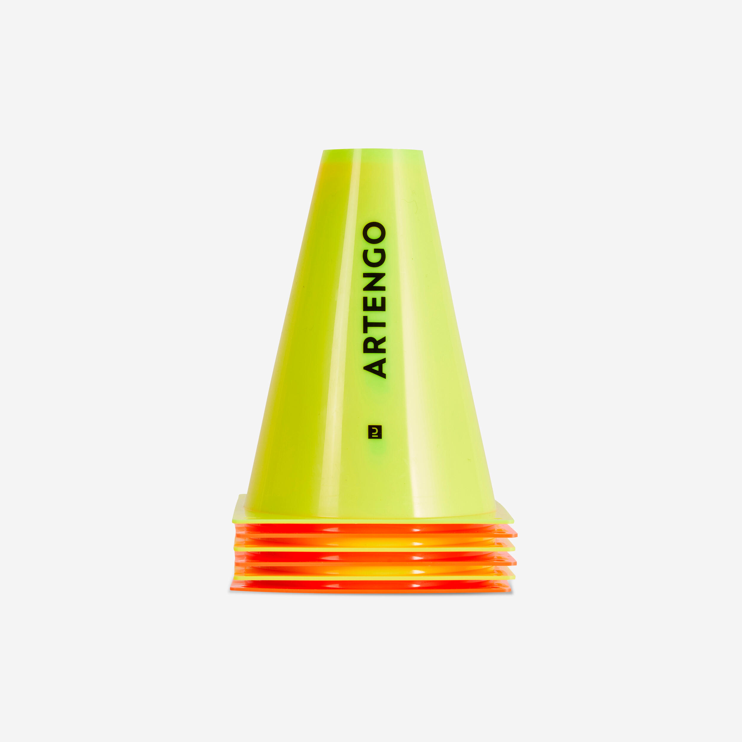 19 cm Tennis Court Marking Cones 6-Pack