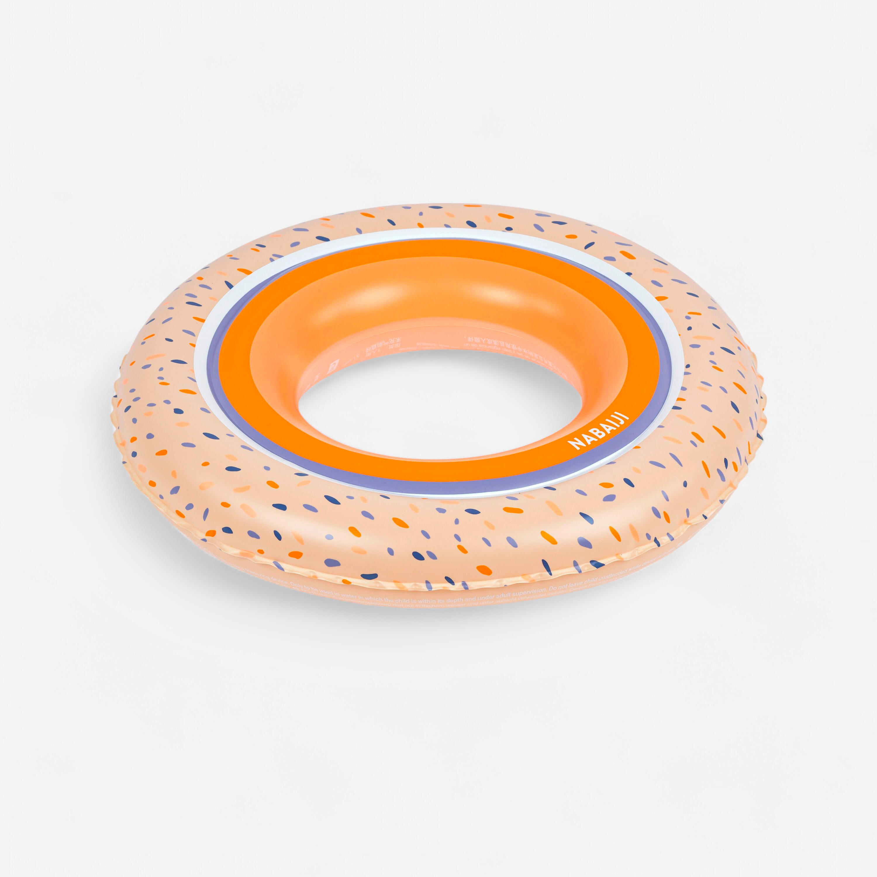 Inflatable Pool Ring 51 cm printed green POIL RAINBOW