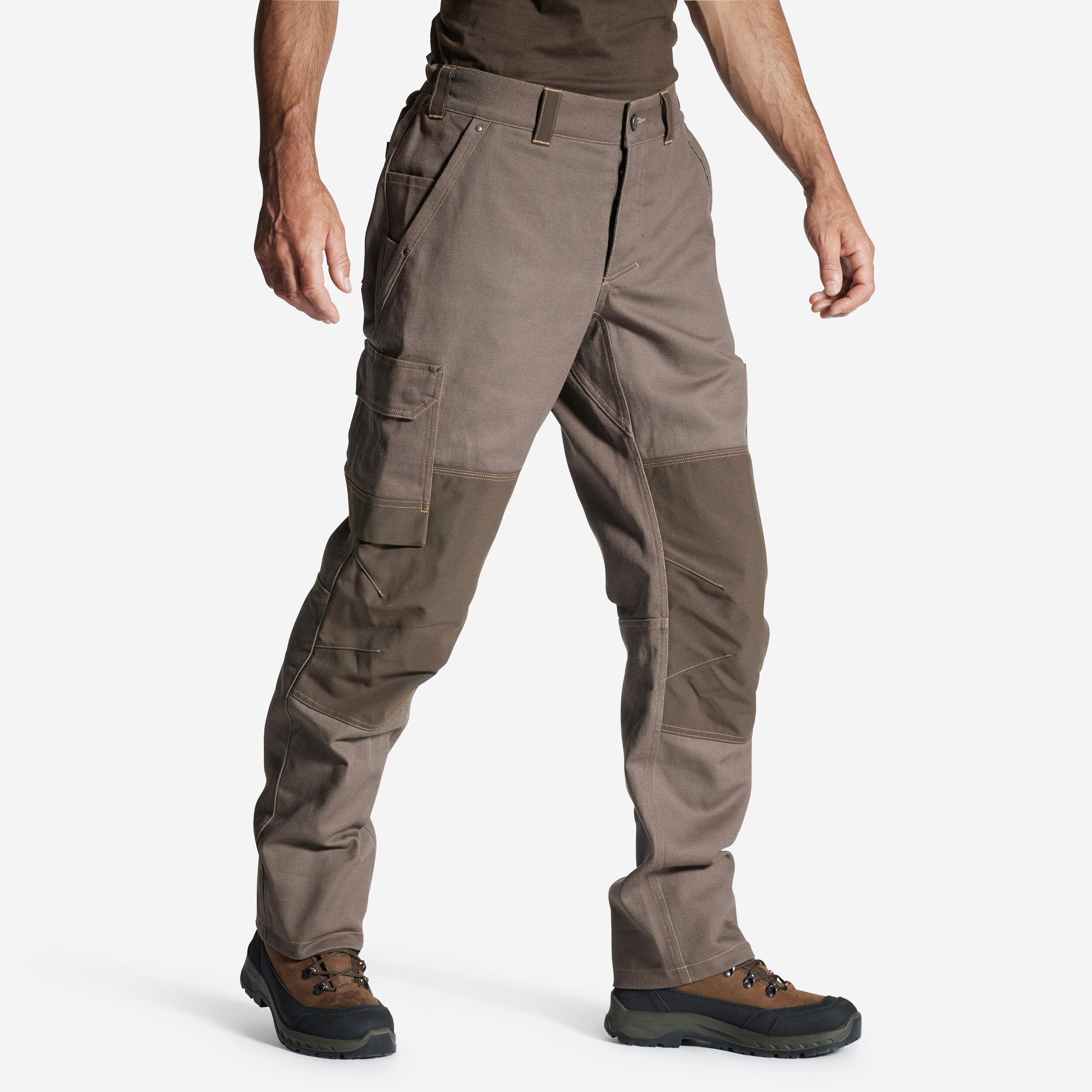 ROBUST WARM TROUSERS 500 BROWN