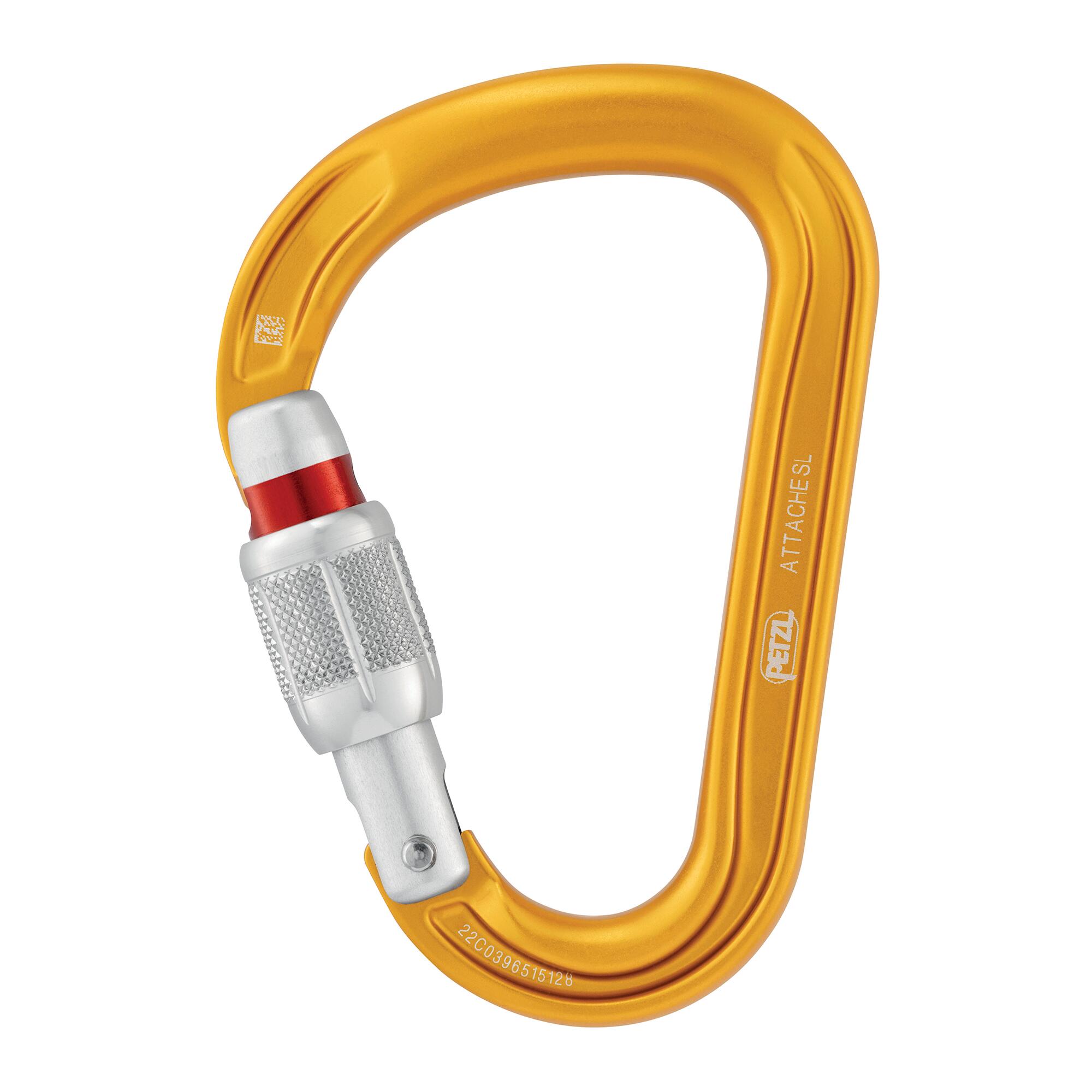 ROCK CLIMBING AND MOUNTAIN CLIMBING CARABINER - ATTACHE PETZL NEW