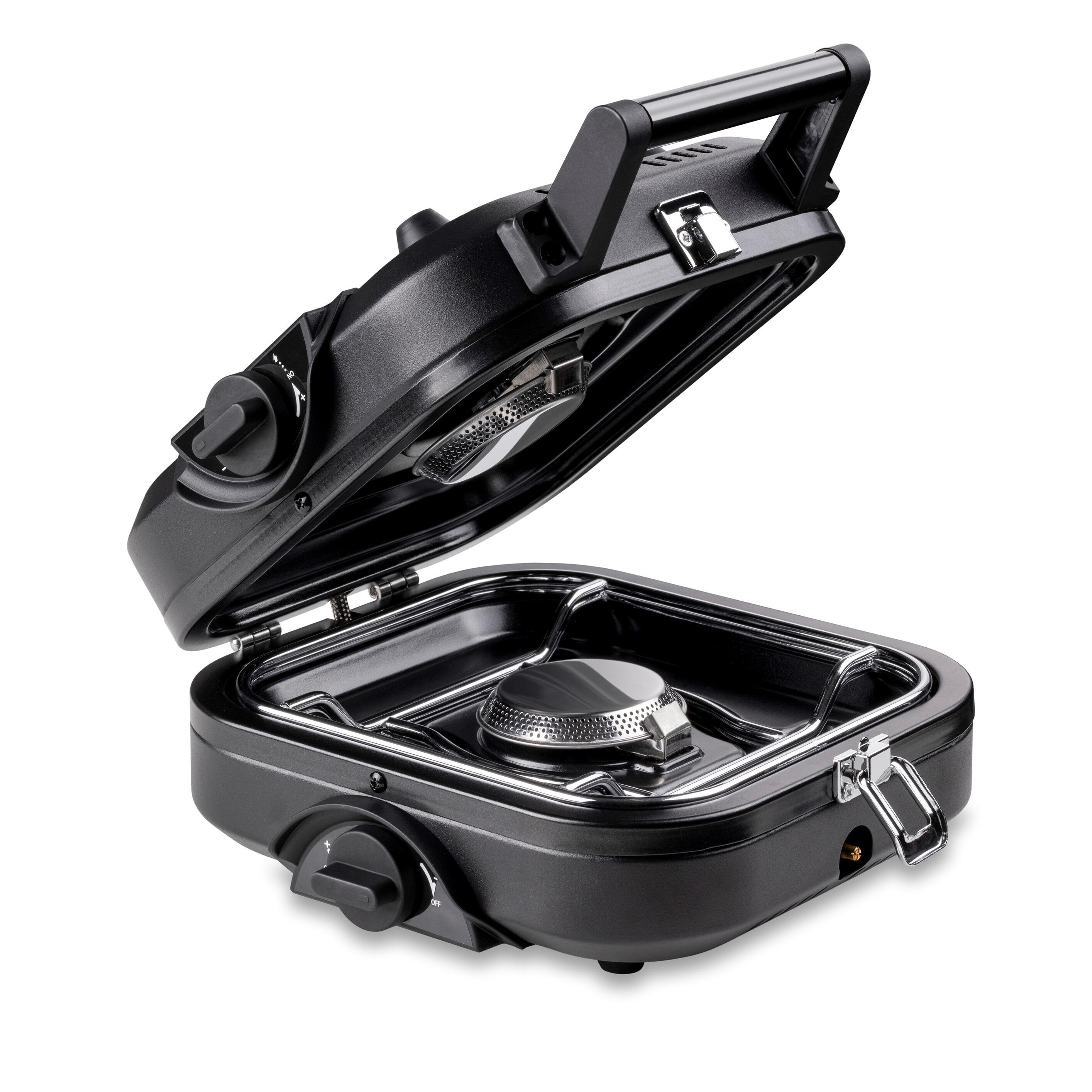 2-burner camping stove - portable and foldable