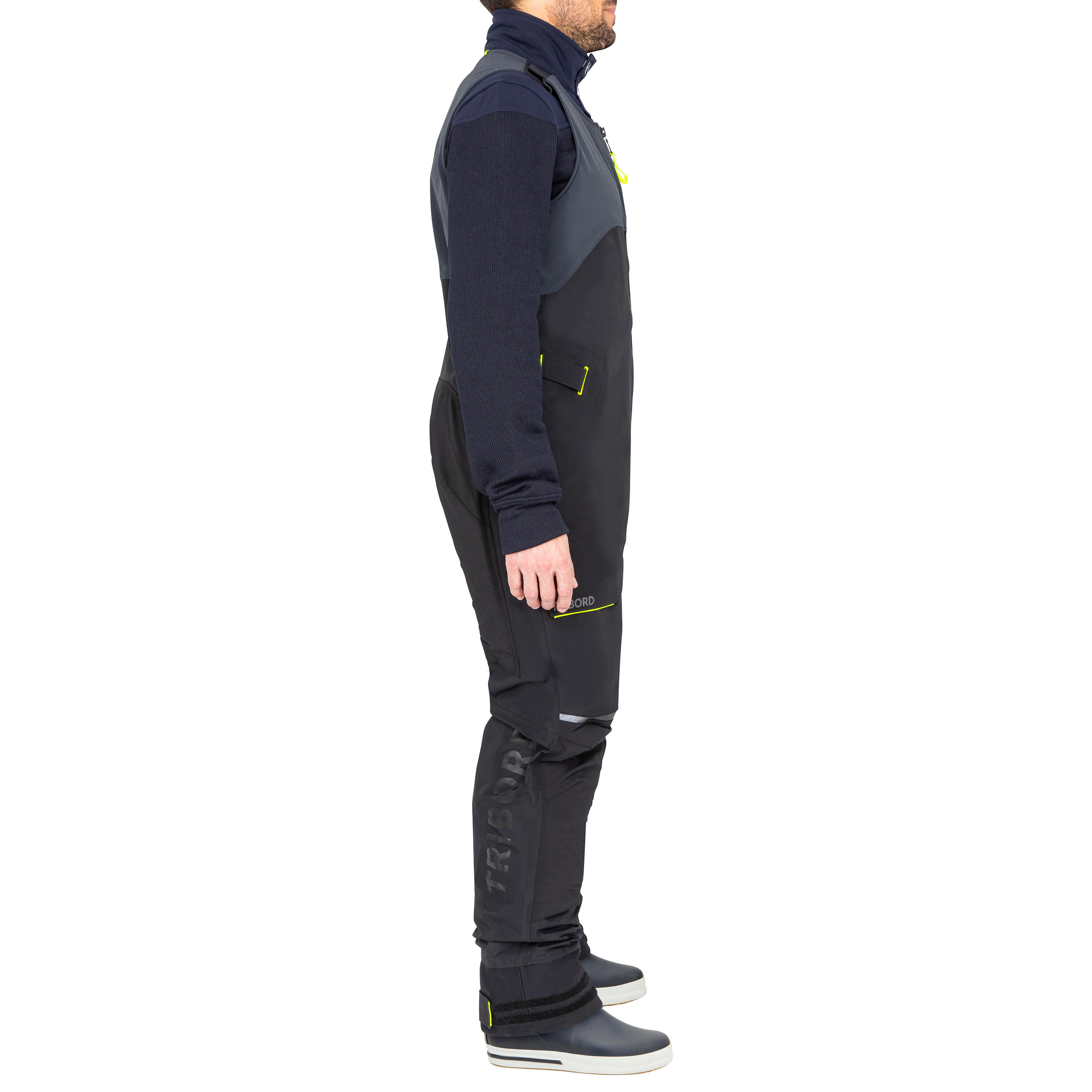 Adult Sailing overalls - Offshore Race 900 Black