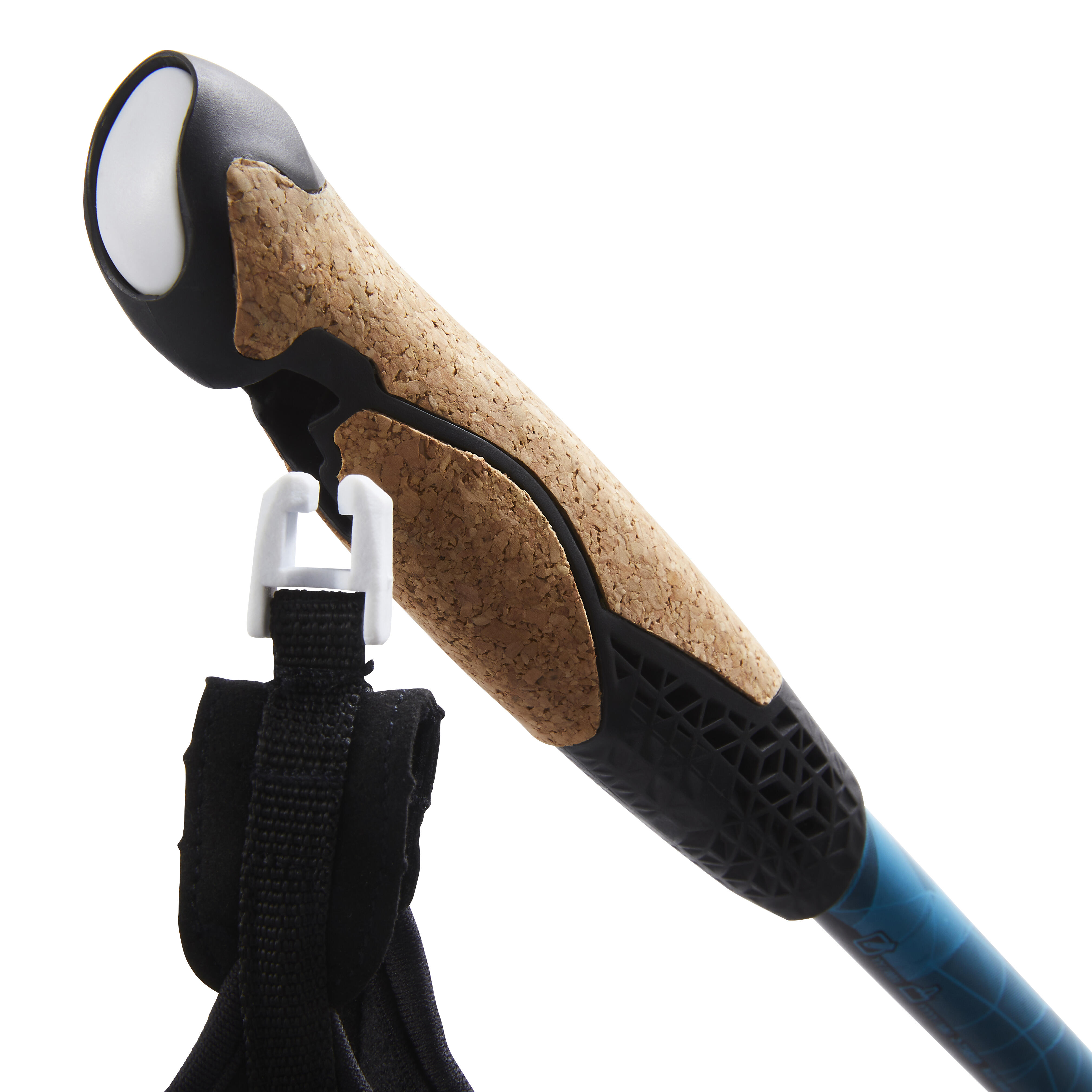 Nordic walking pole cork handle