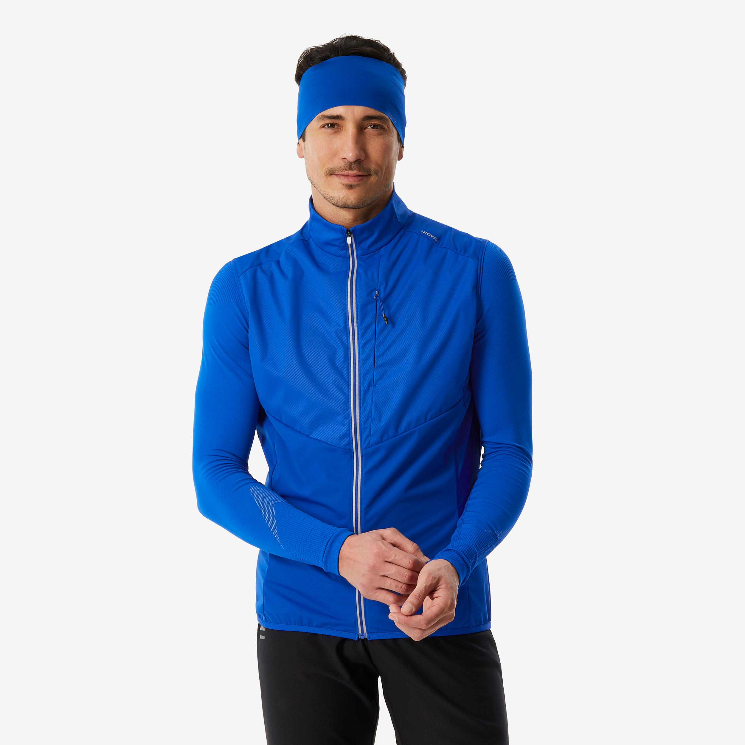 Men's Sleeveless Cross-country Skiing Gilet Vest 500 - Blue