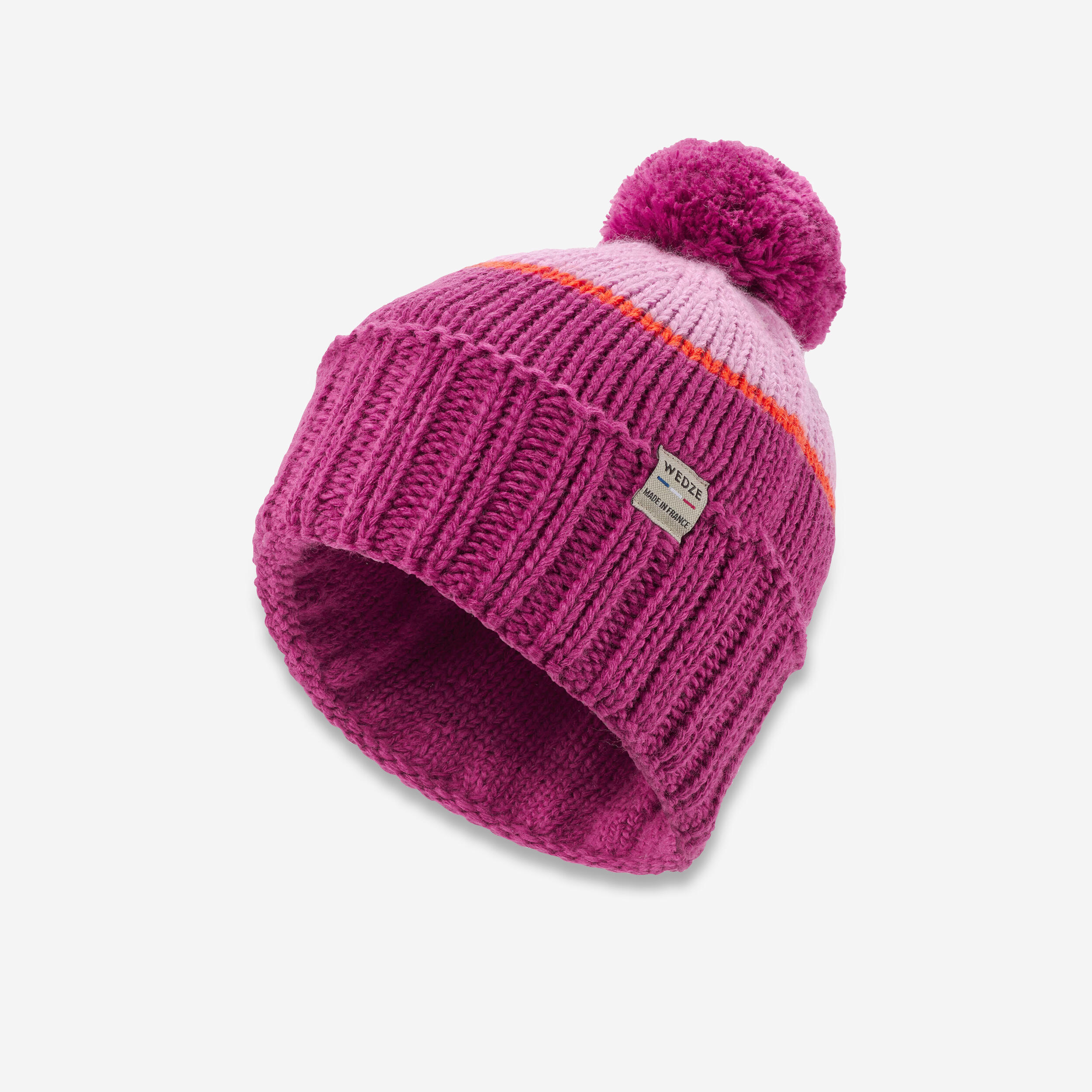 Kids’ Ski Hat Grand Nord Made in France - Pink