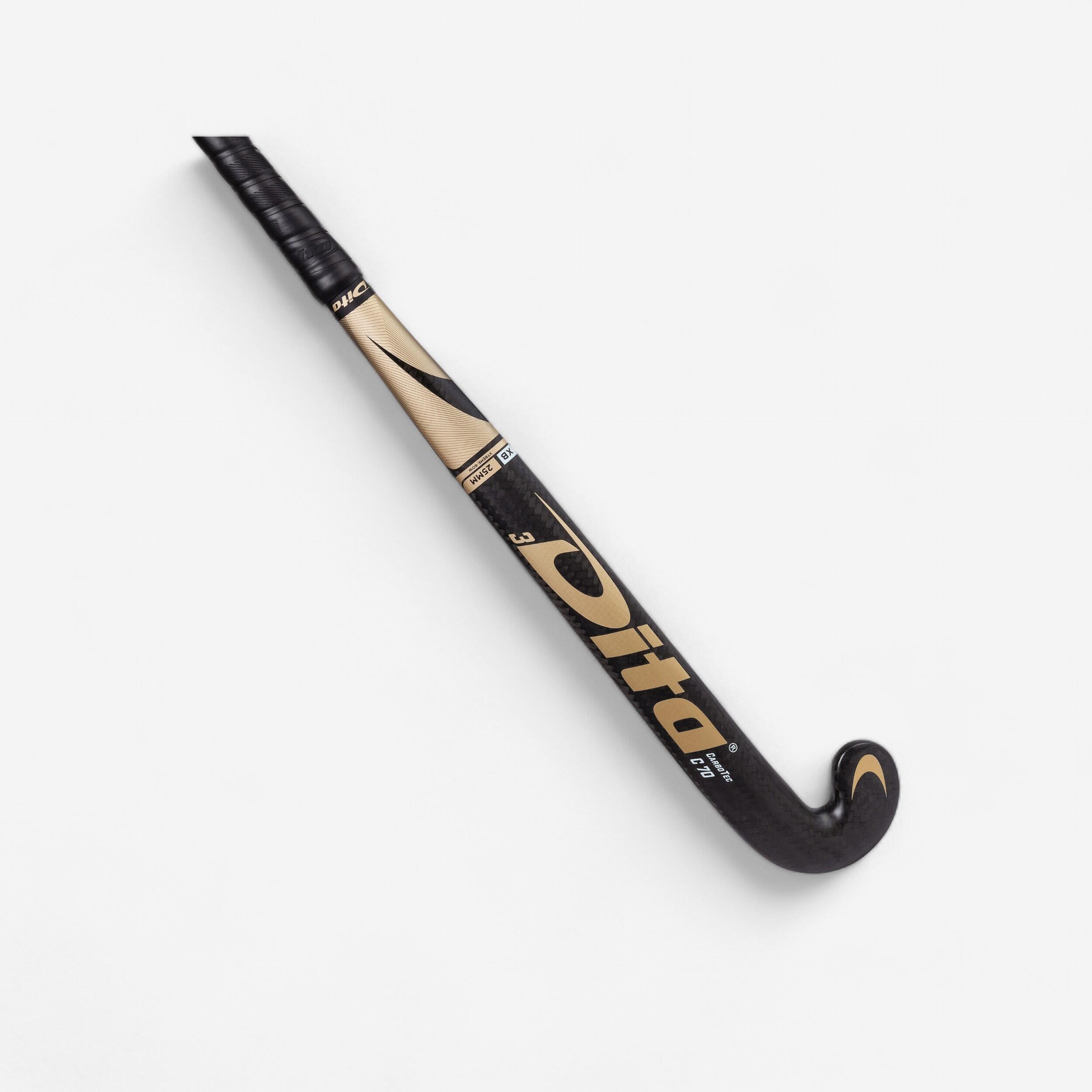 Youth Advanced Extra Low Bow Field Hockey Stick 70% Carbon CarboTec C70