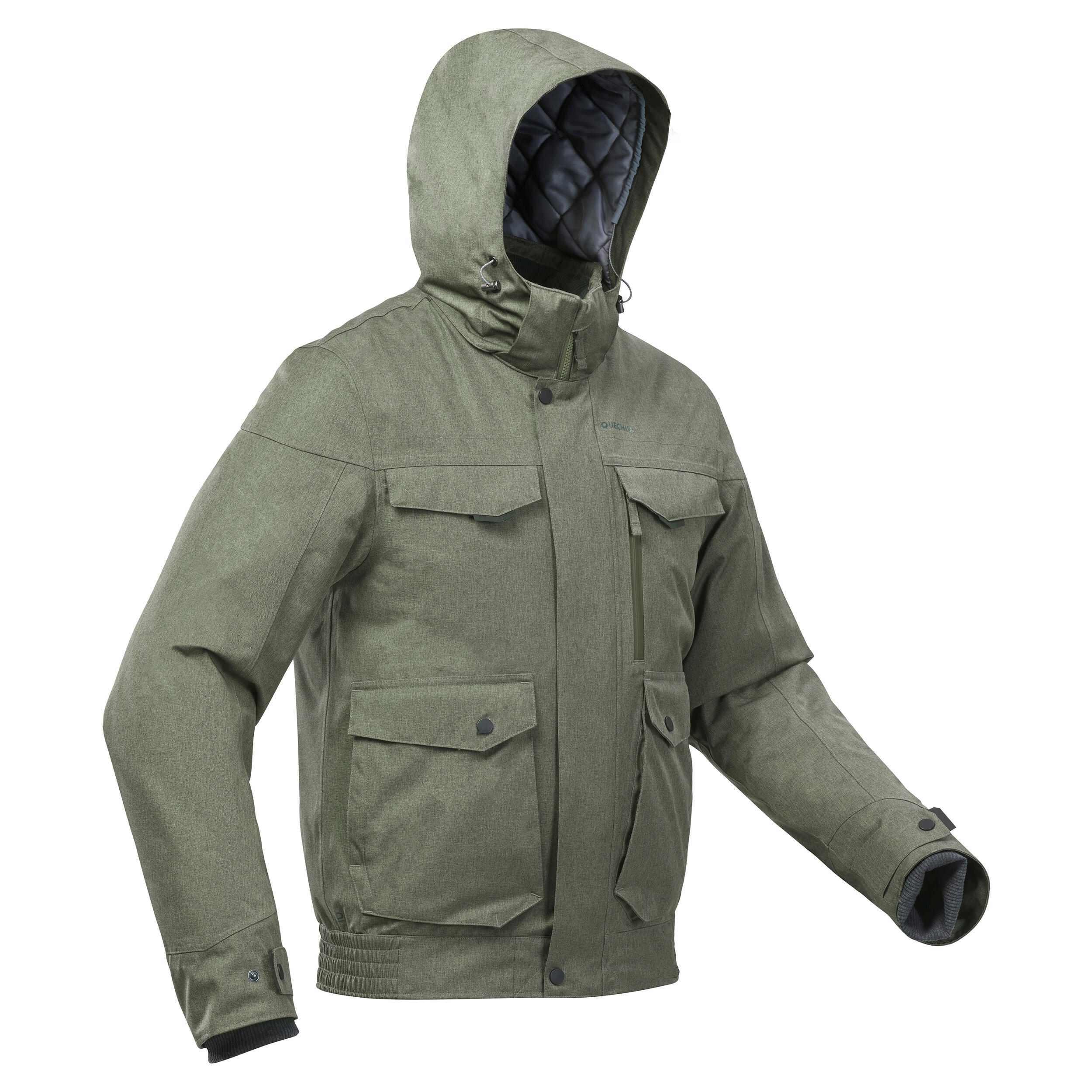 Men’s Waterproof Winter Hiking Jacket SH500 -10°C