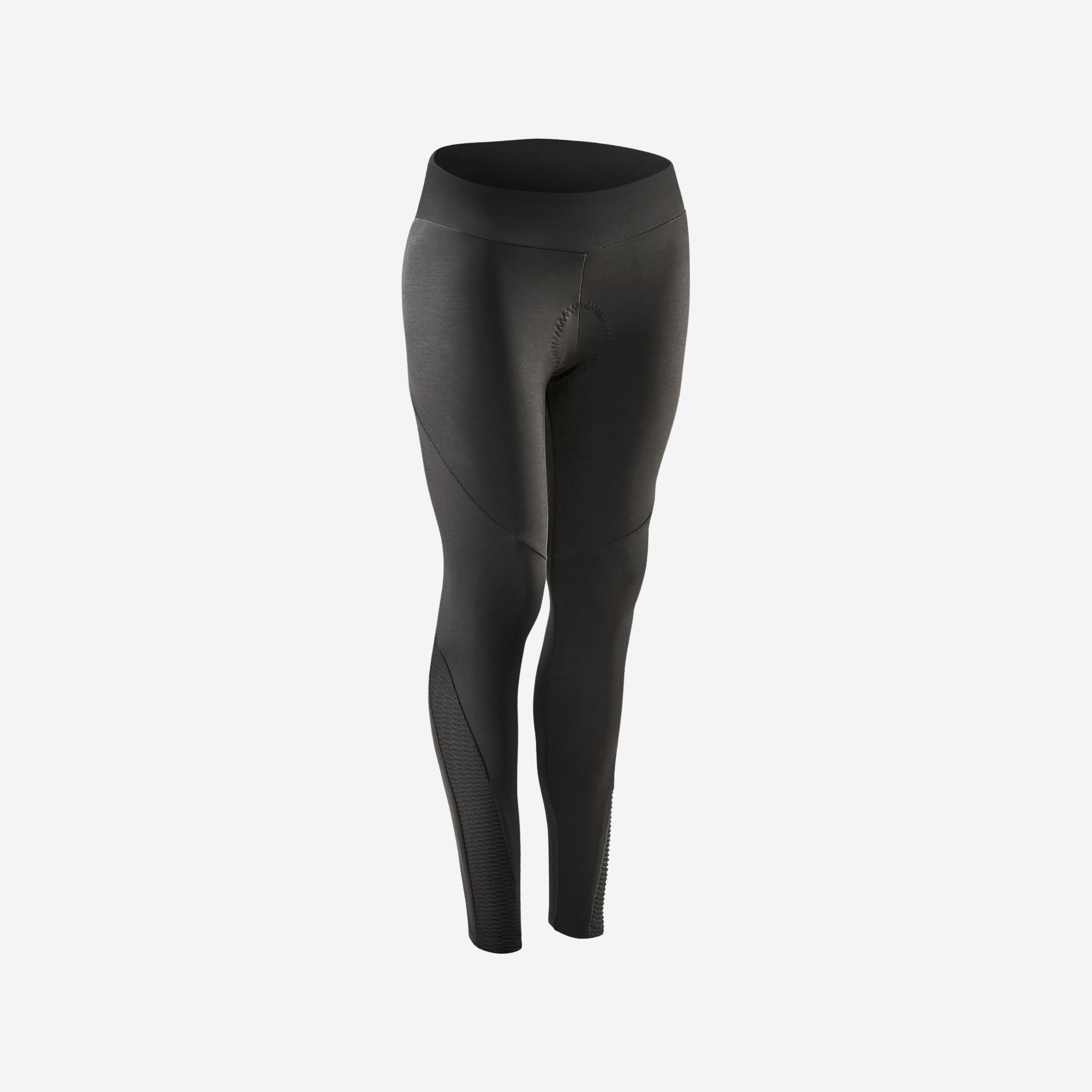 Women's Bibless Road Cycling Tights Endurance - Black