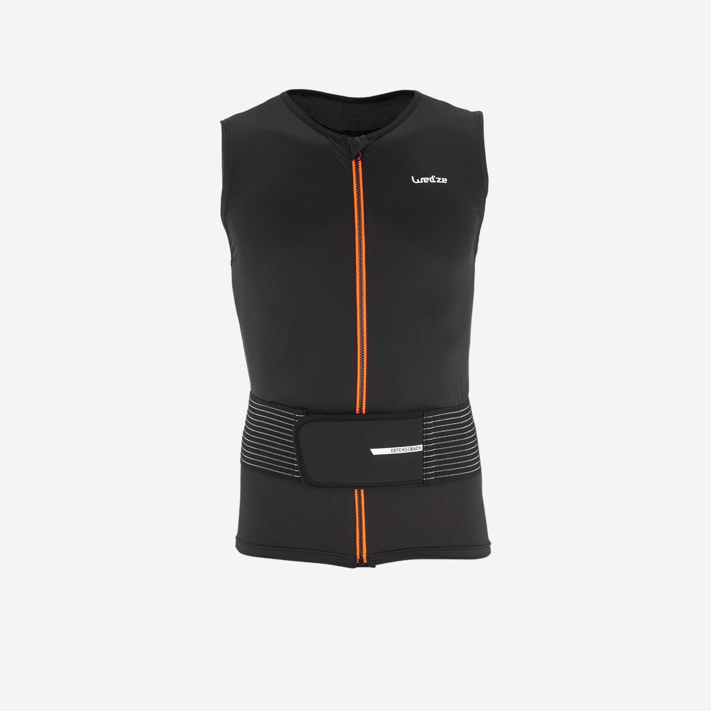 Adult Ski and Snowboard Back Protector - Black