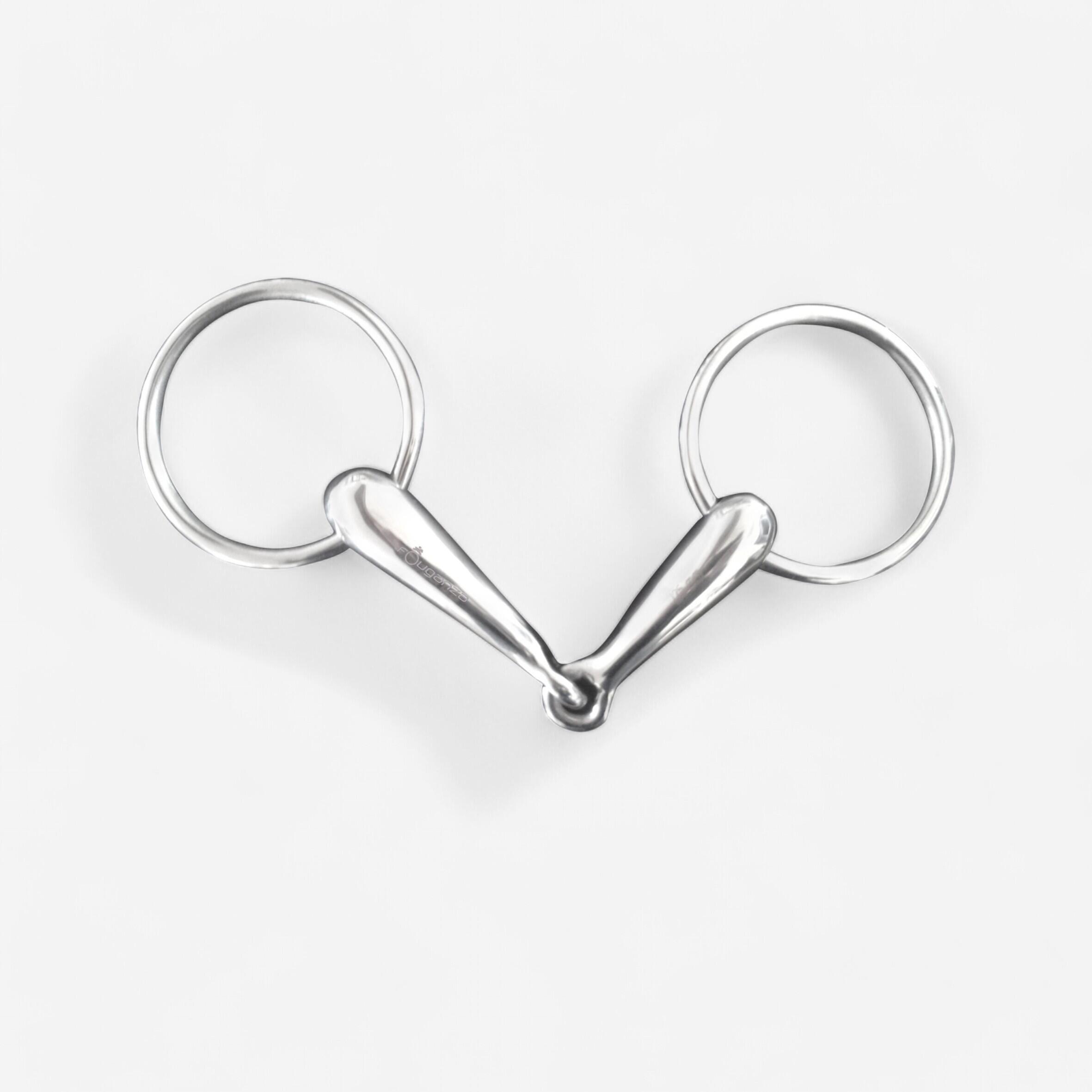 Horse and Pony Riding Stainless Steel Hollow Snaffle Bit