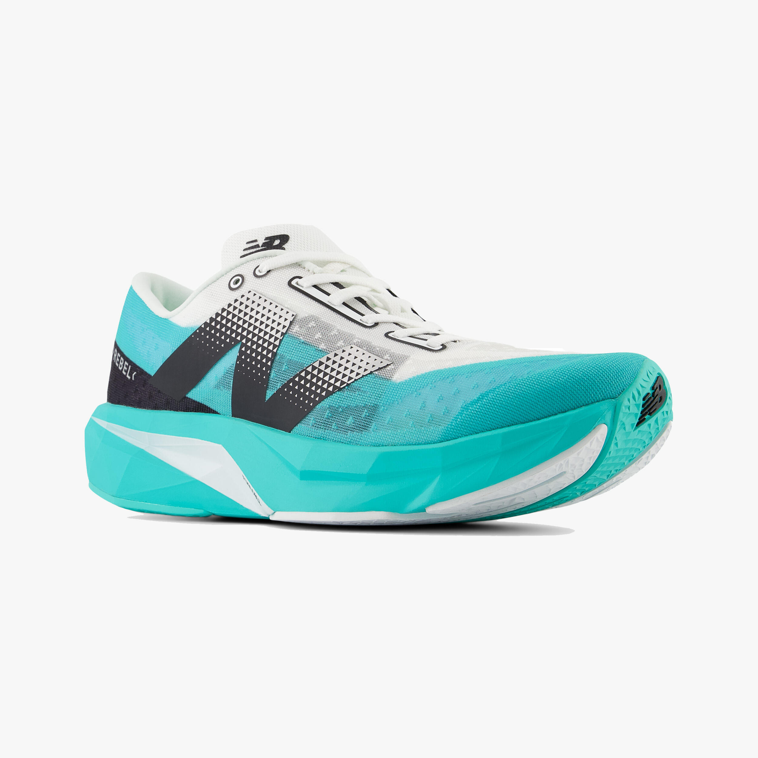 MEN'S NEW BALANCE FUELCELL REBEL V4 RUNNING SHOES - BLUE