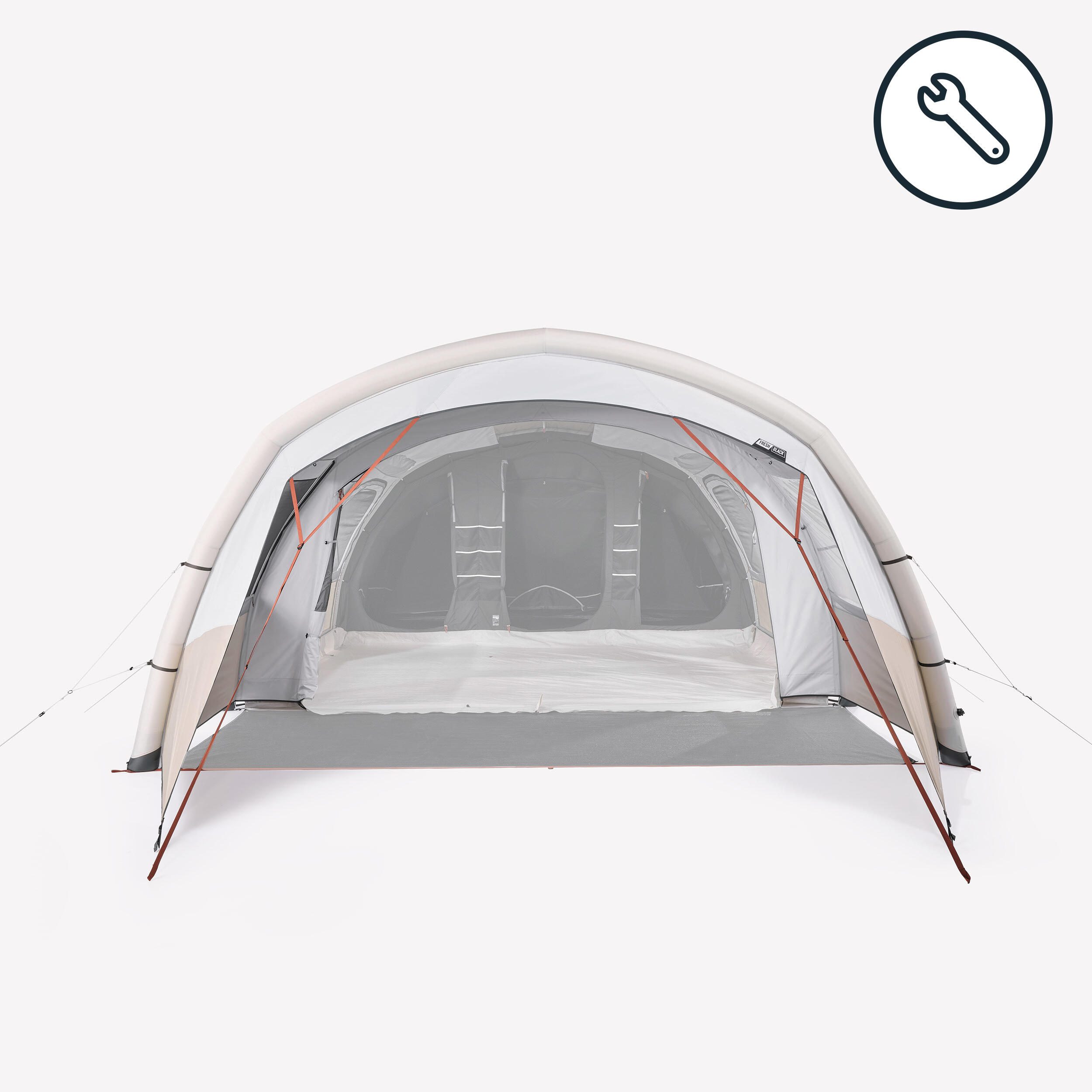 FLYSHEET - SPARE PART FOR THE AIR SECONDS 6.3 XXL FRESH&BLACK TENT