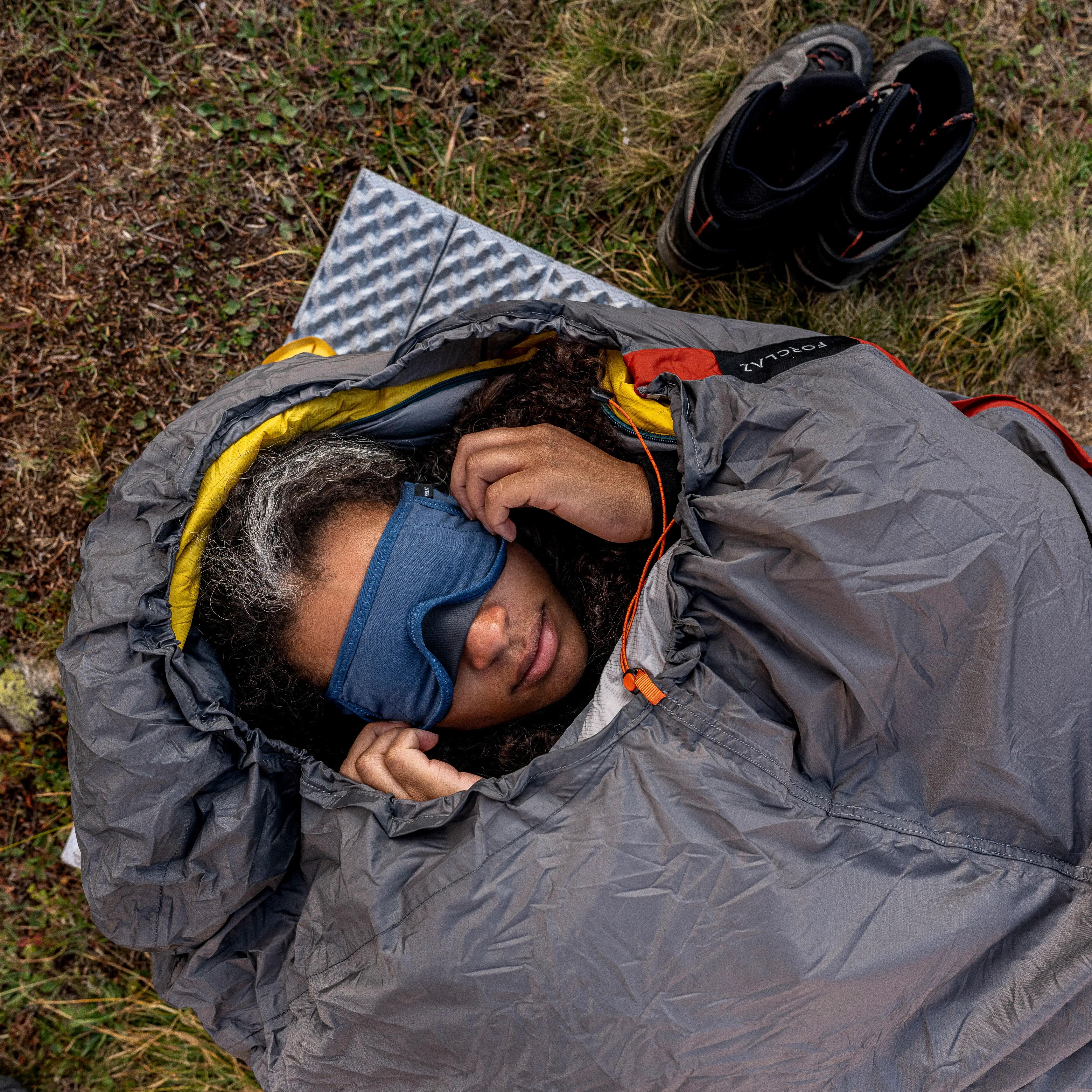 Travel Sleep Mask - Blue