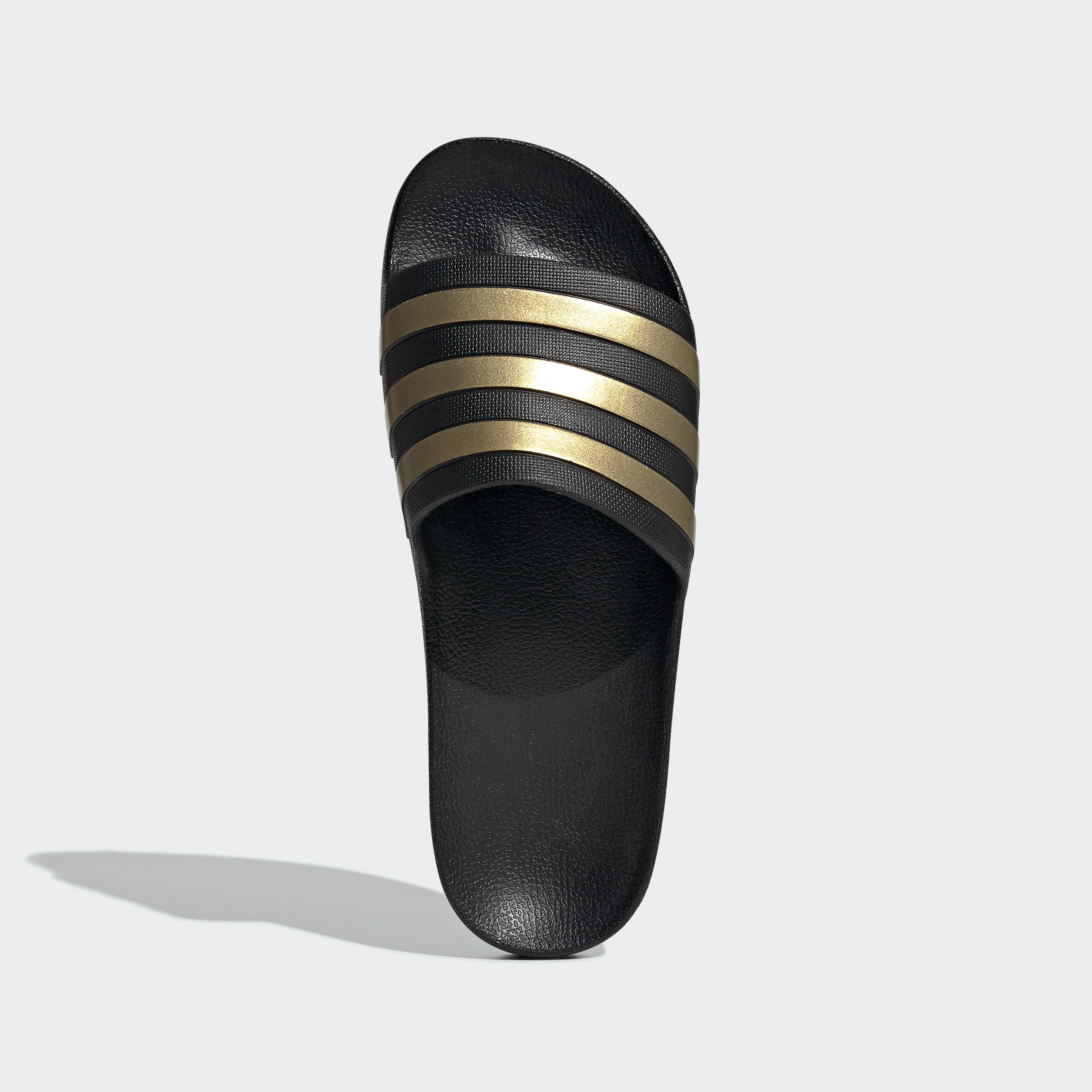 Sandal flip-flops ADILETTE AQUA black gold