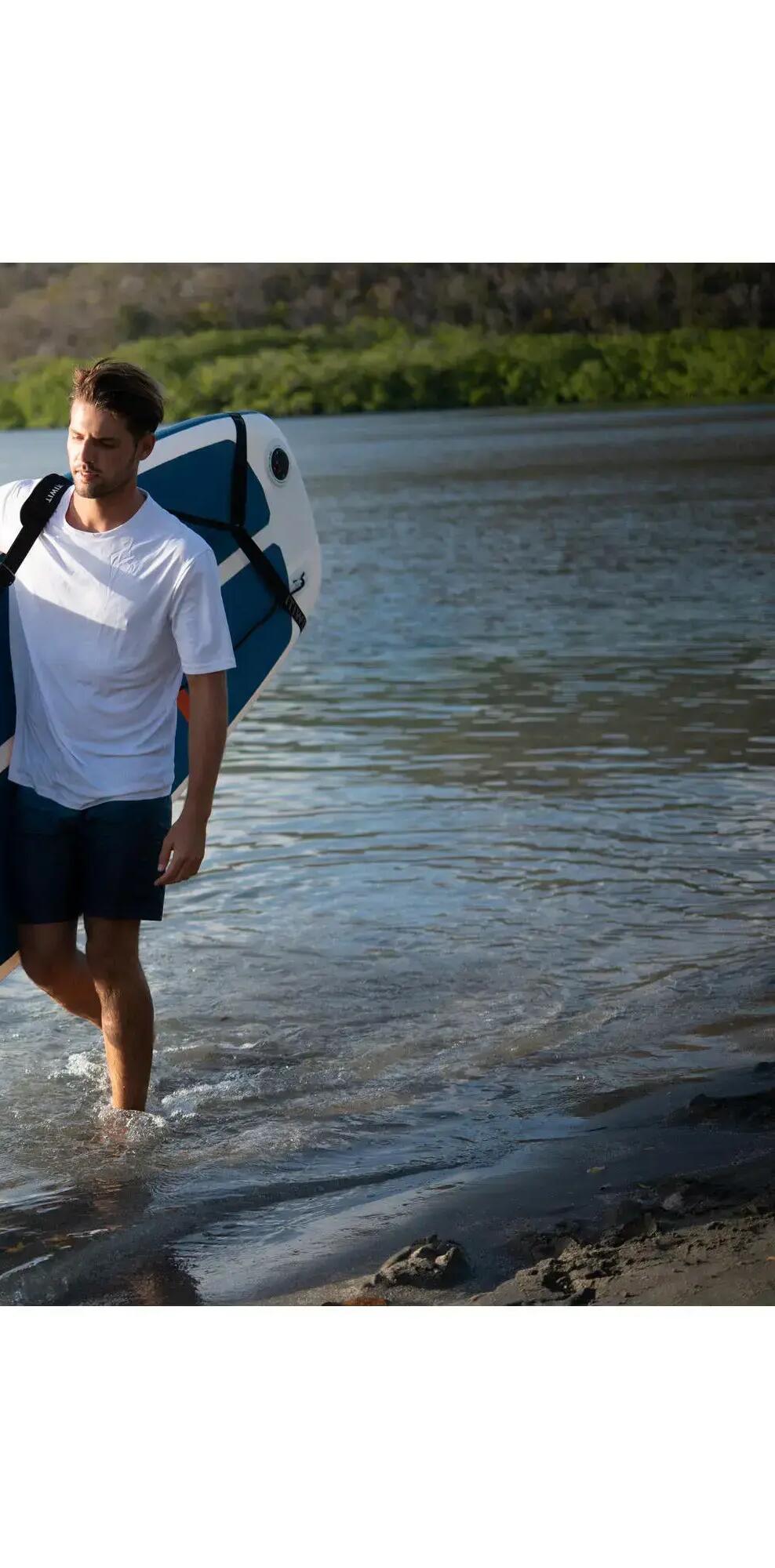 Inflatable or rigid stand-up paddle carry strap