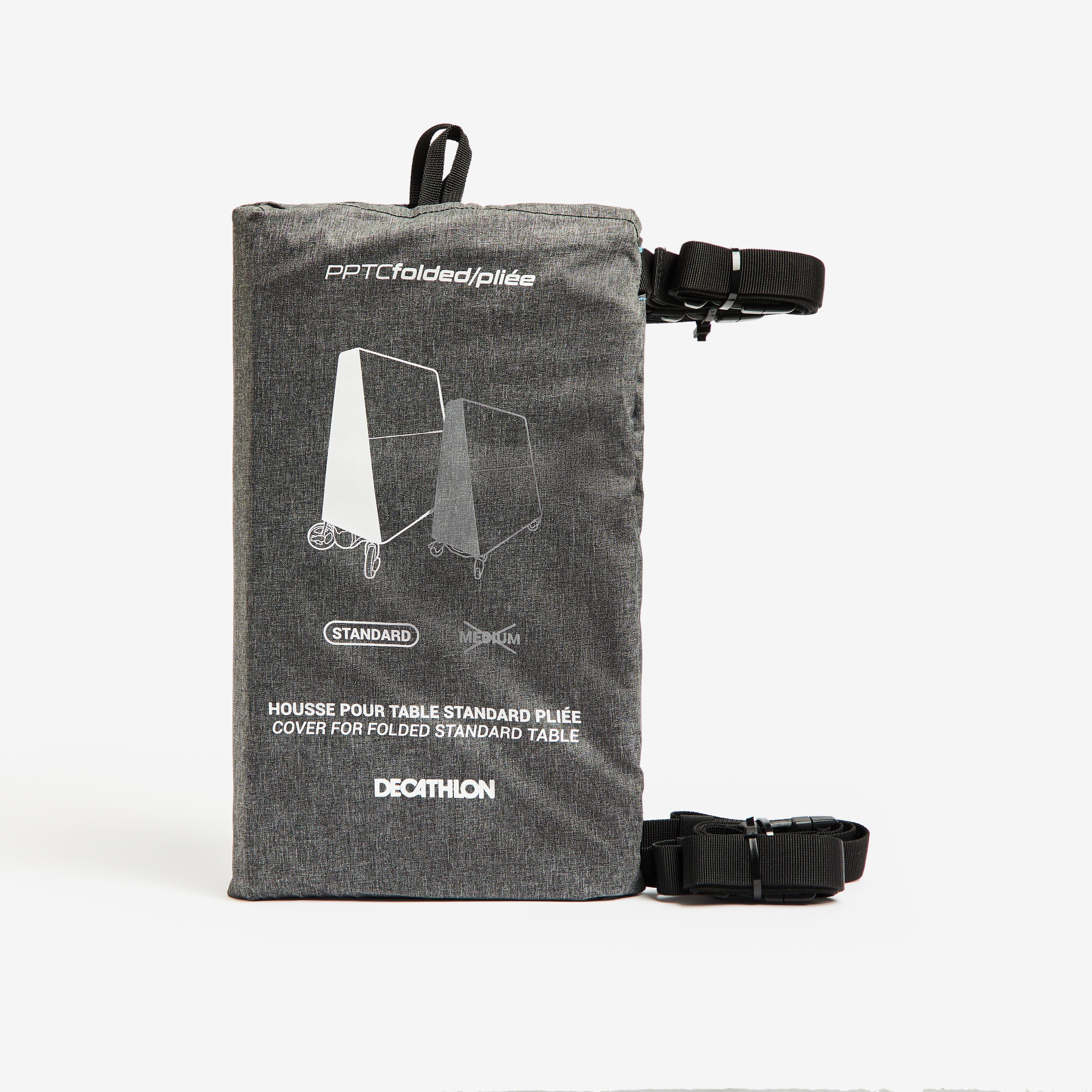 Folding Table Tennis Table Cover PPTC - Grey