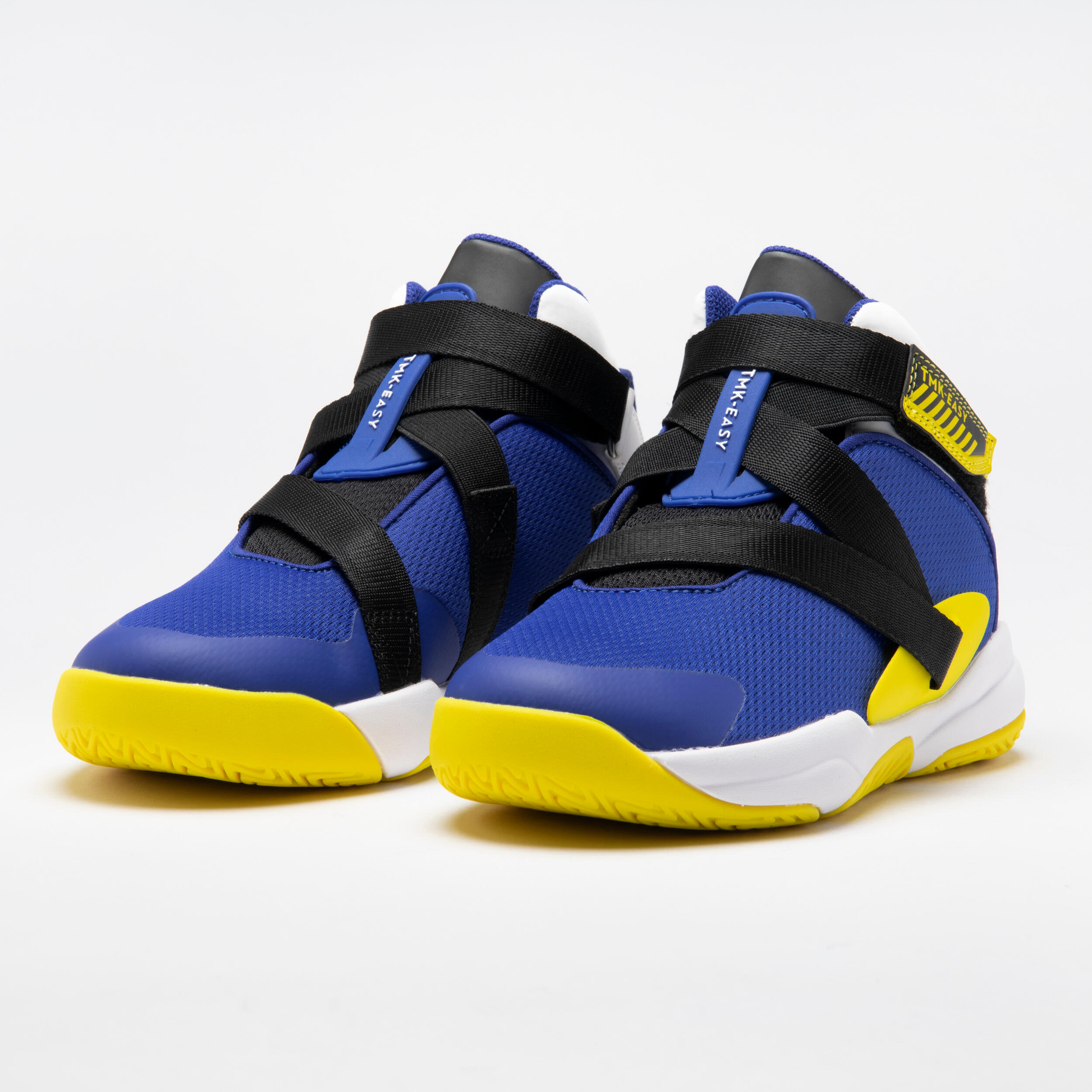 Kids' Basketball Shoes Easy X - Blue/Yellow