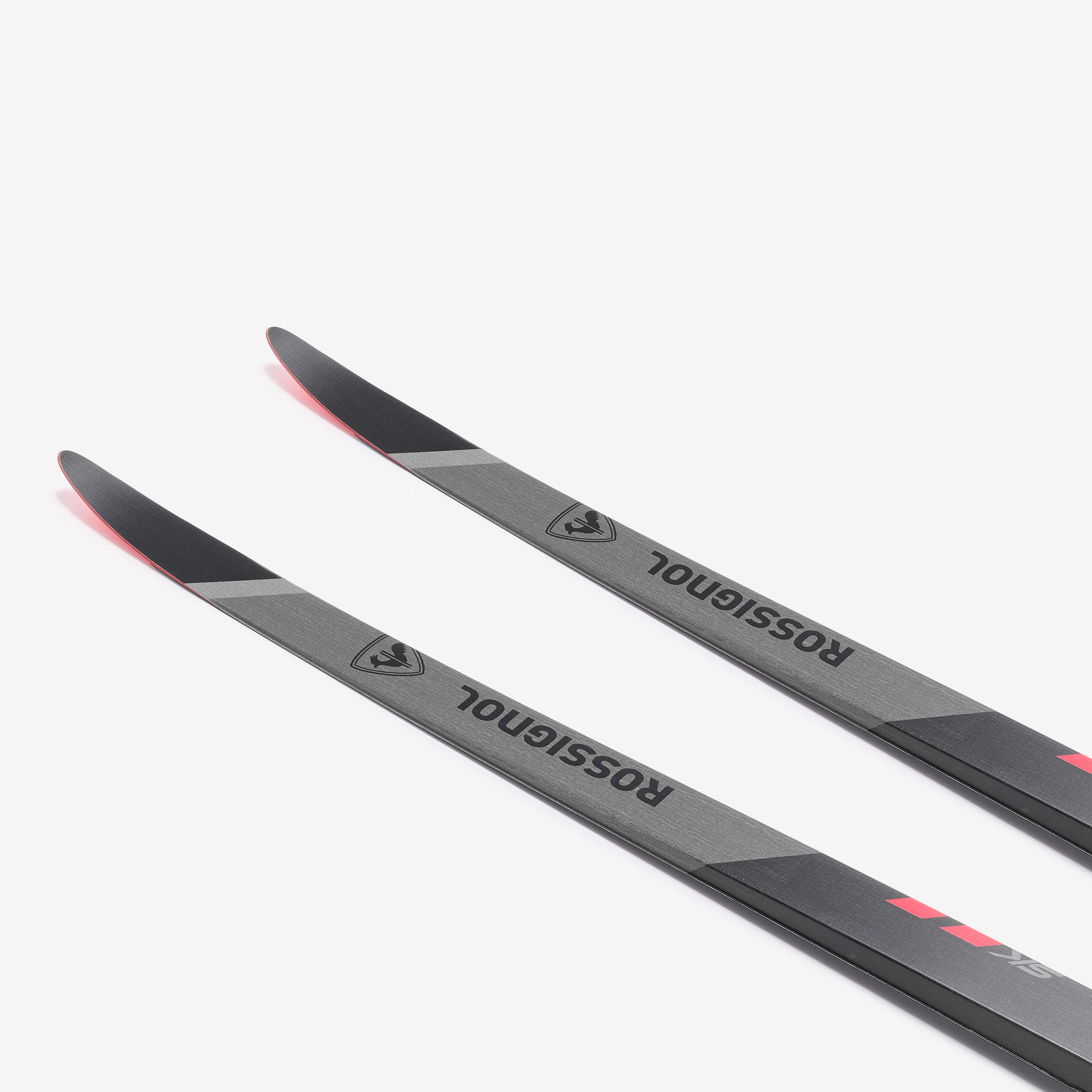 Rossignol Delta Race Adult Cross-Country Skate Skis + Bindings - Black