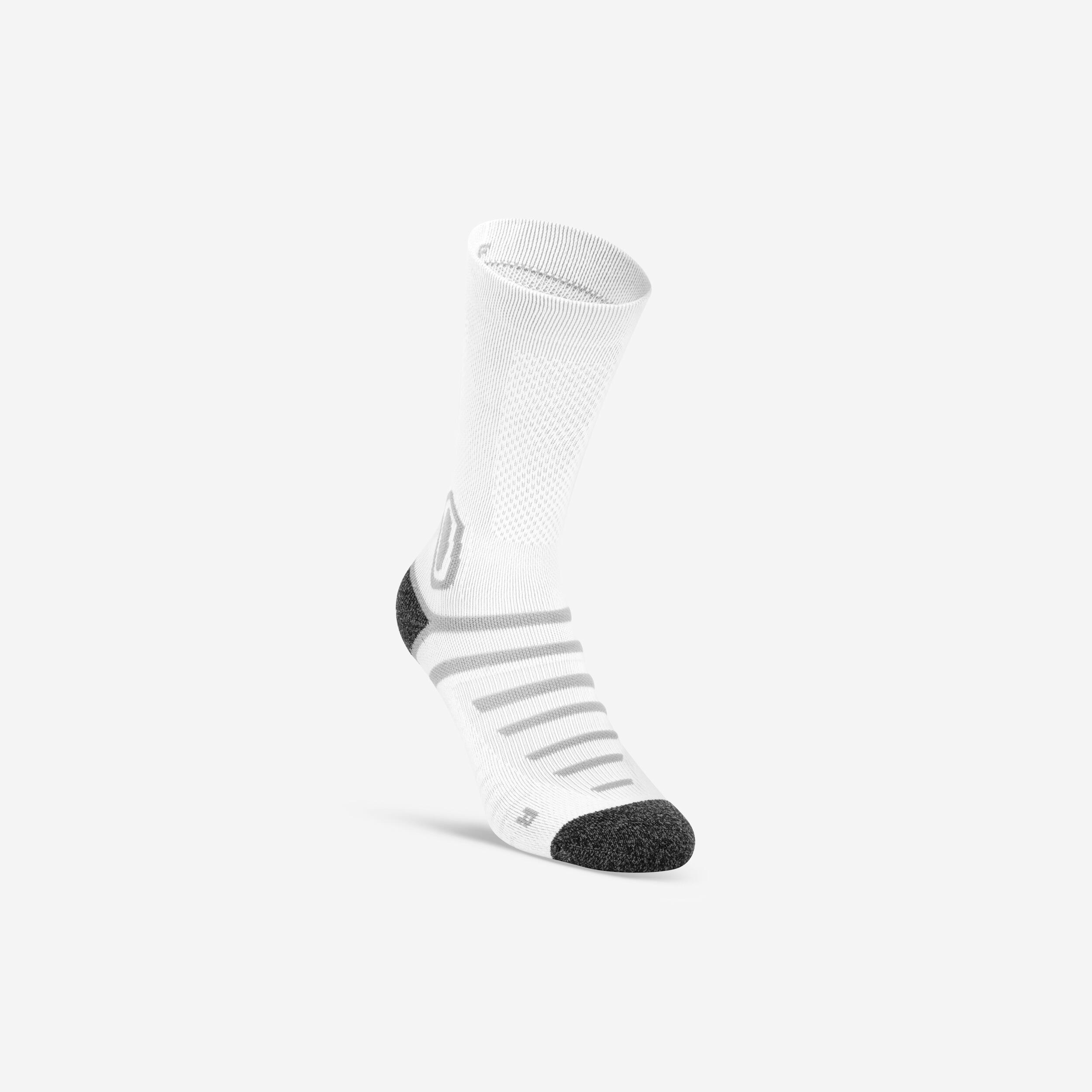 Adult Mid Rugby Socks R520 - White