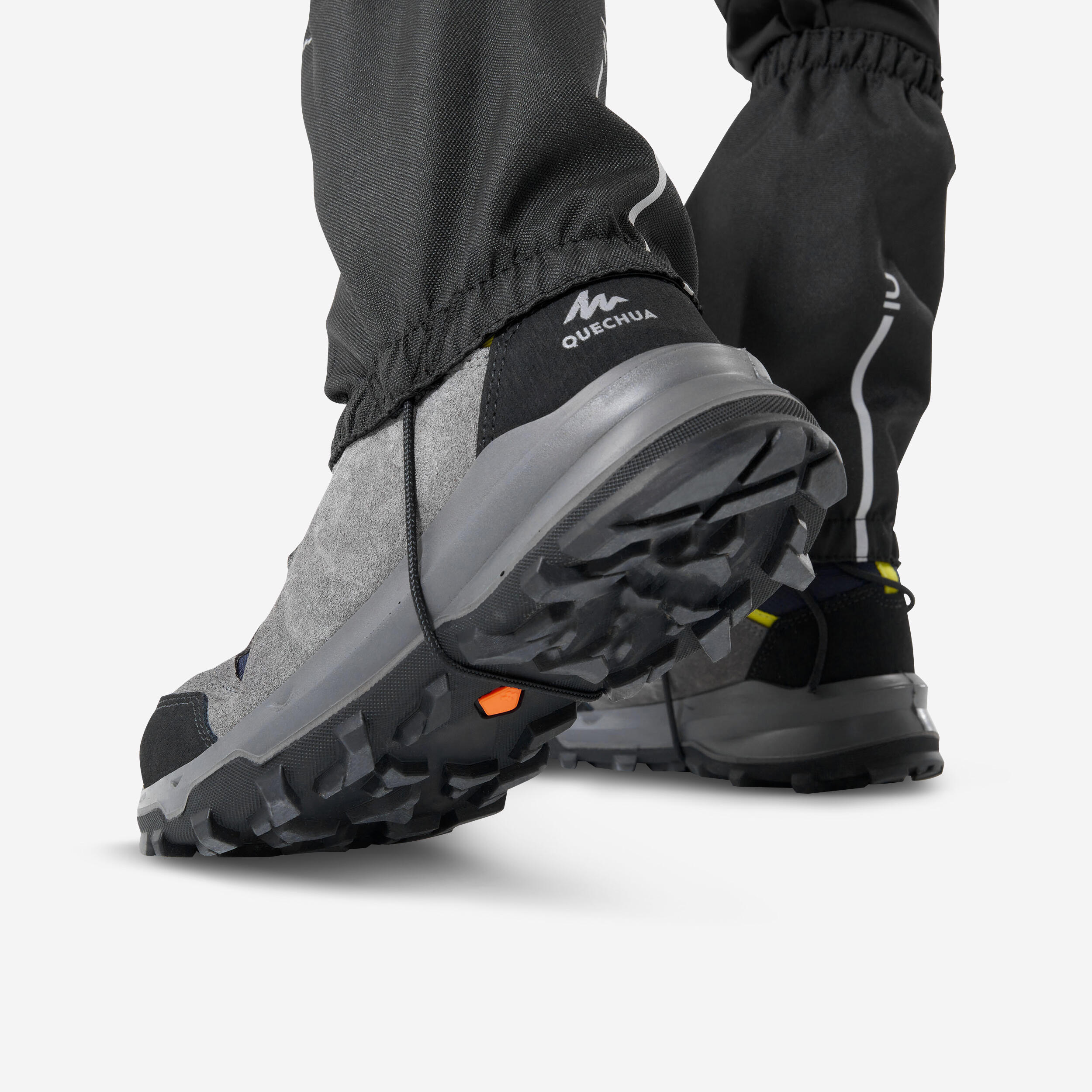 Children's hiking gaiters - black