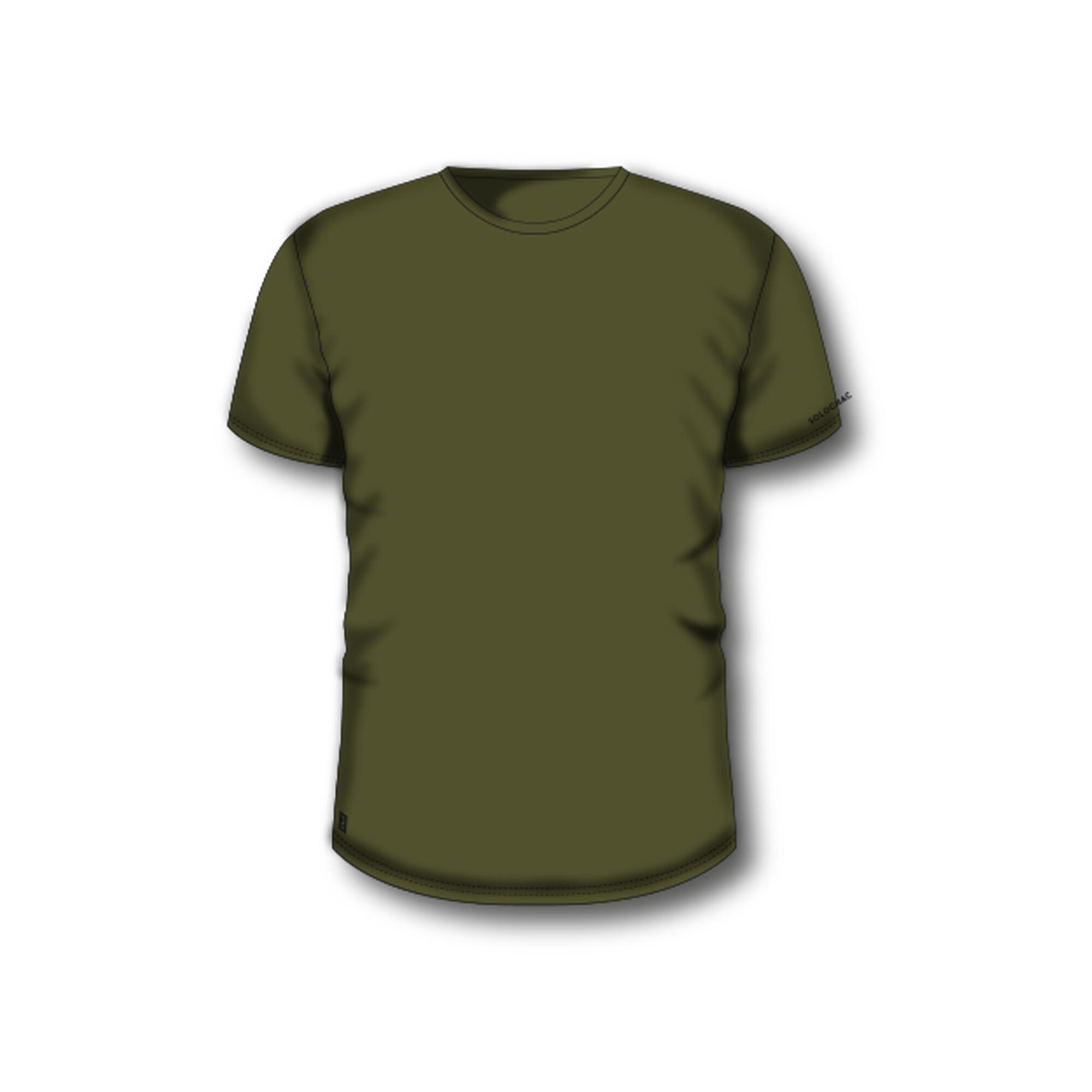 Men's Short-sleeved Cotton T-shirt - 100 green