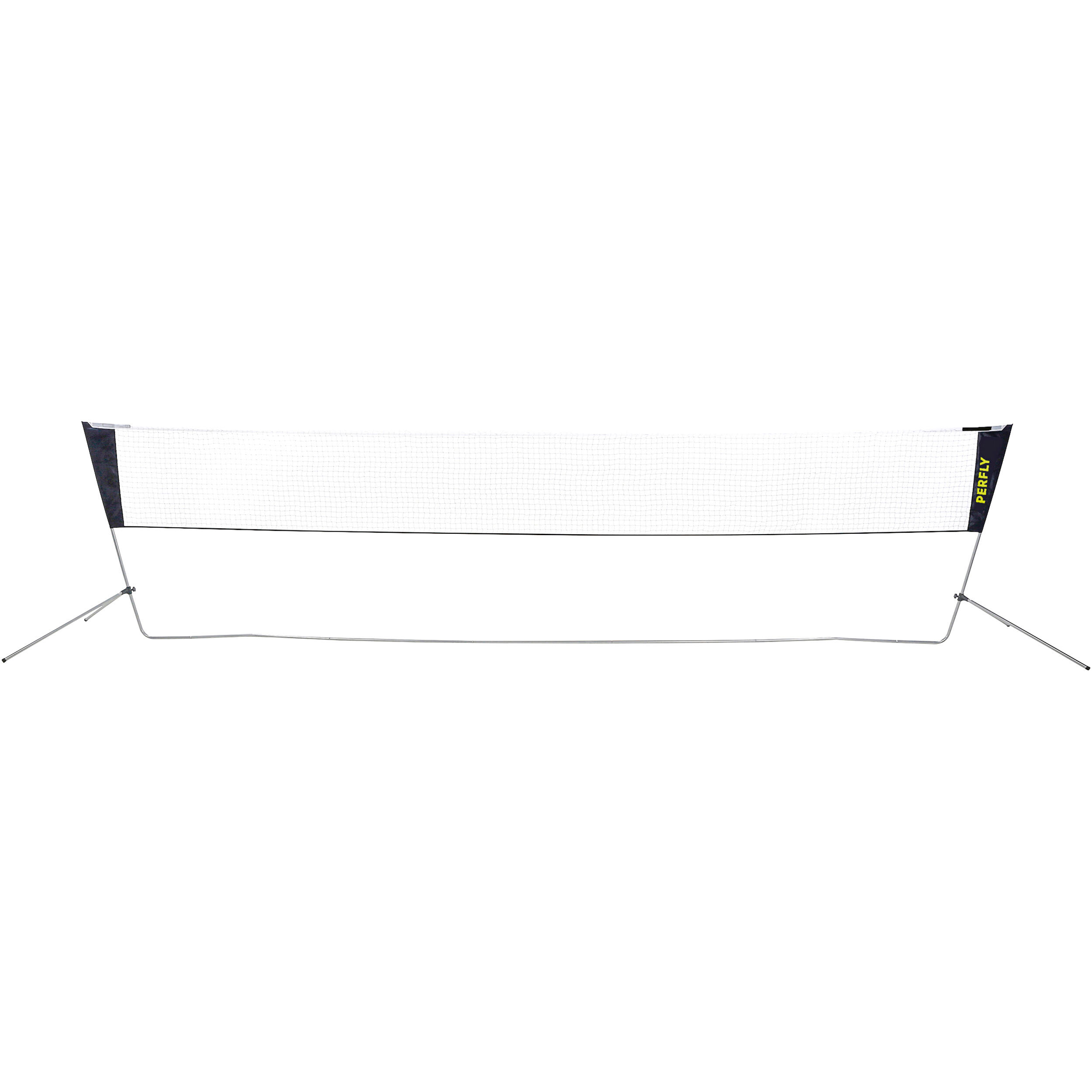 BADMINTON NET & POST WITH OFFICIAL DIMENSION 6.10 M