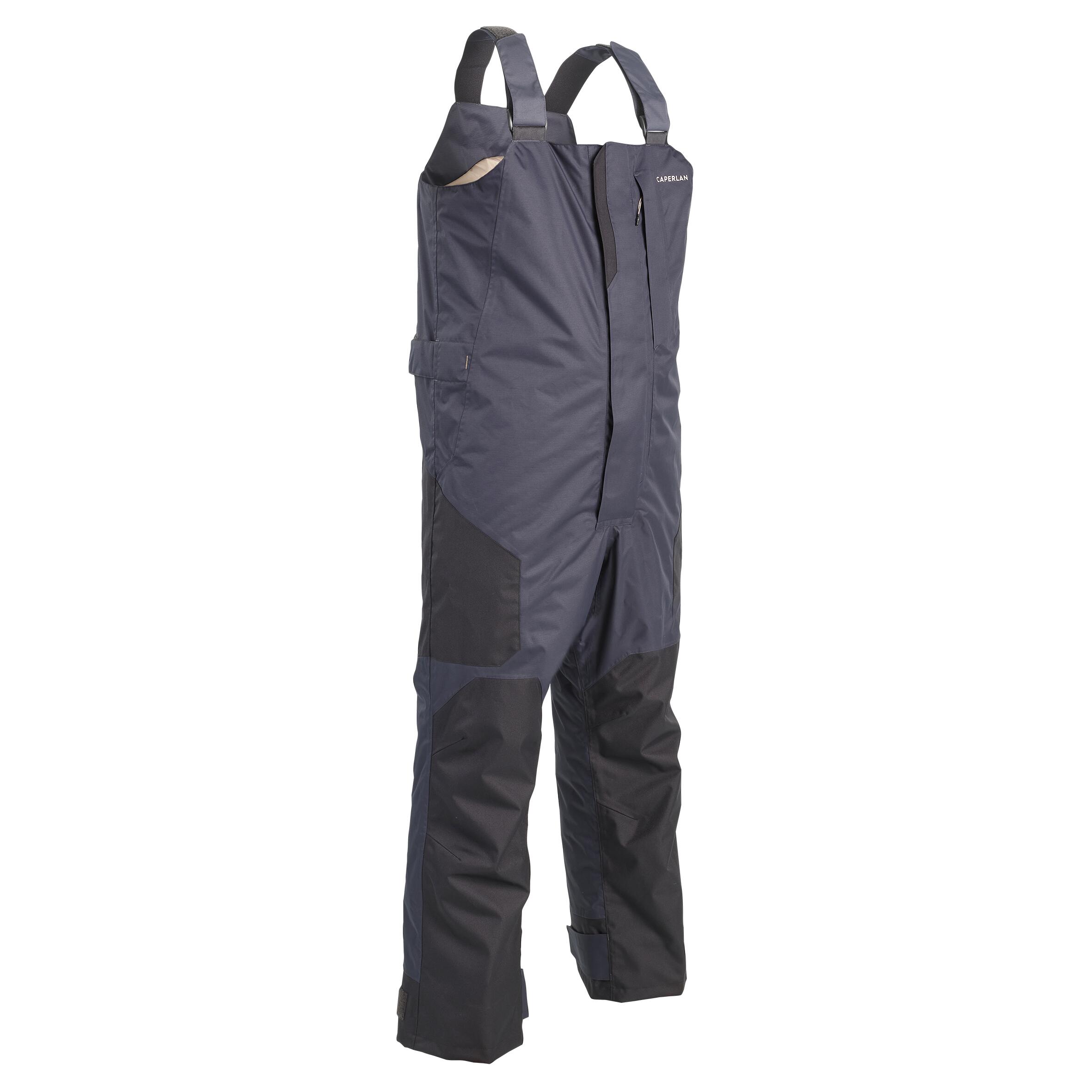 Men's warm waterproof fishing waders - FO 500 TH grey