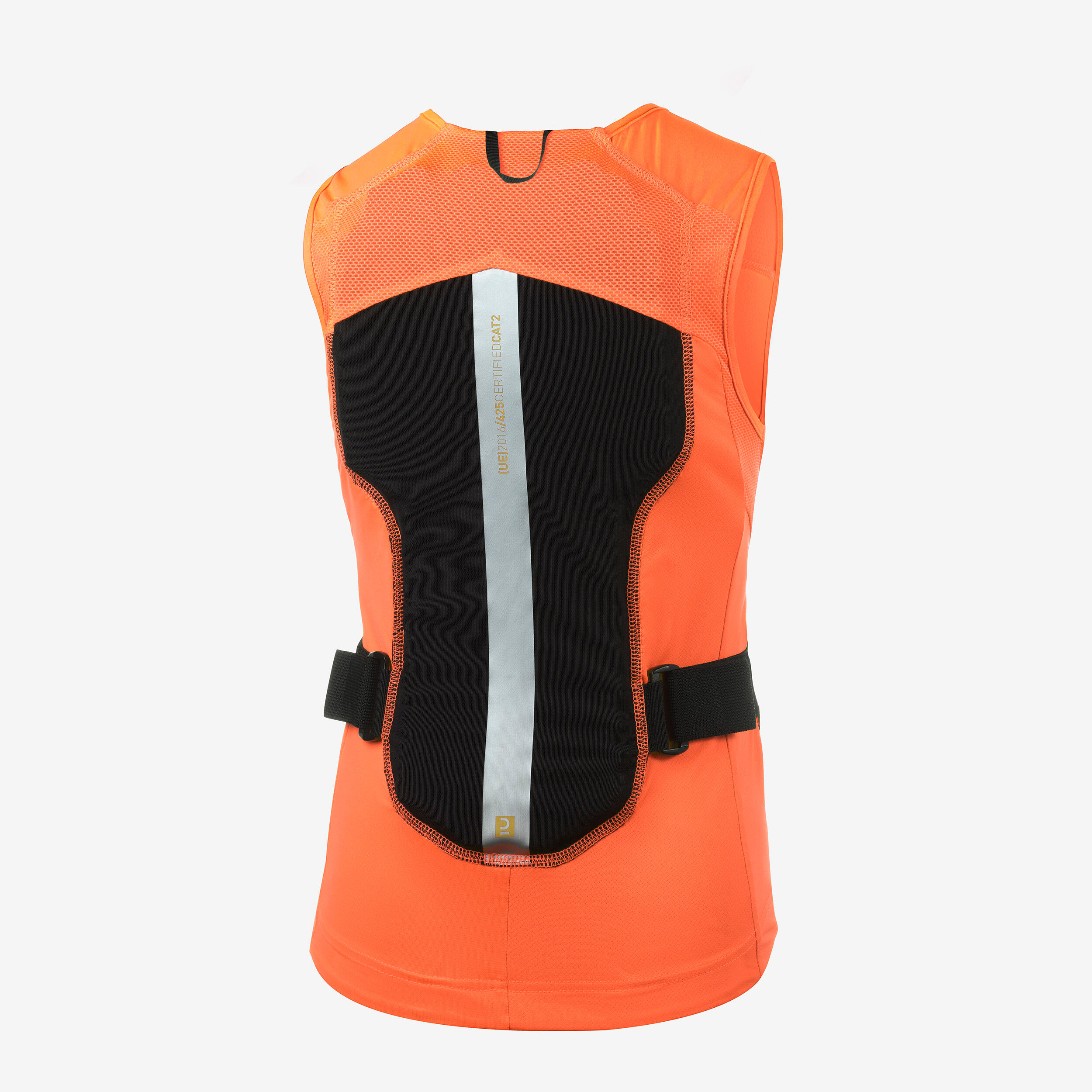 Kids' Mountain Bike  Ski and Snowboard Back Protector Gilet DBCK 900 - Orange