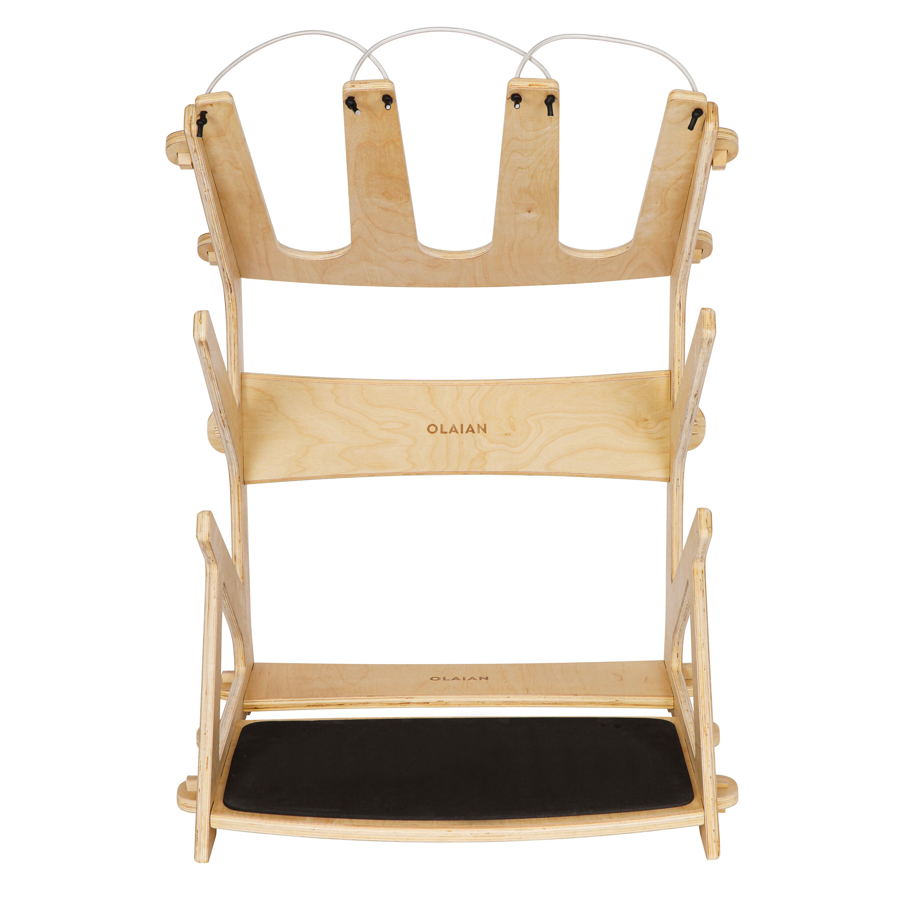 Free-standing SURFBOARD RACK for 3 boards store vertically or horizontally