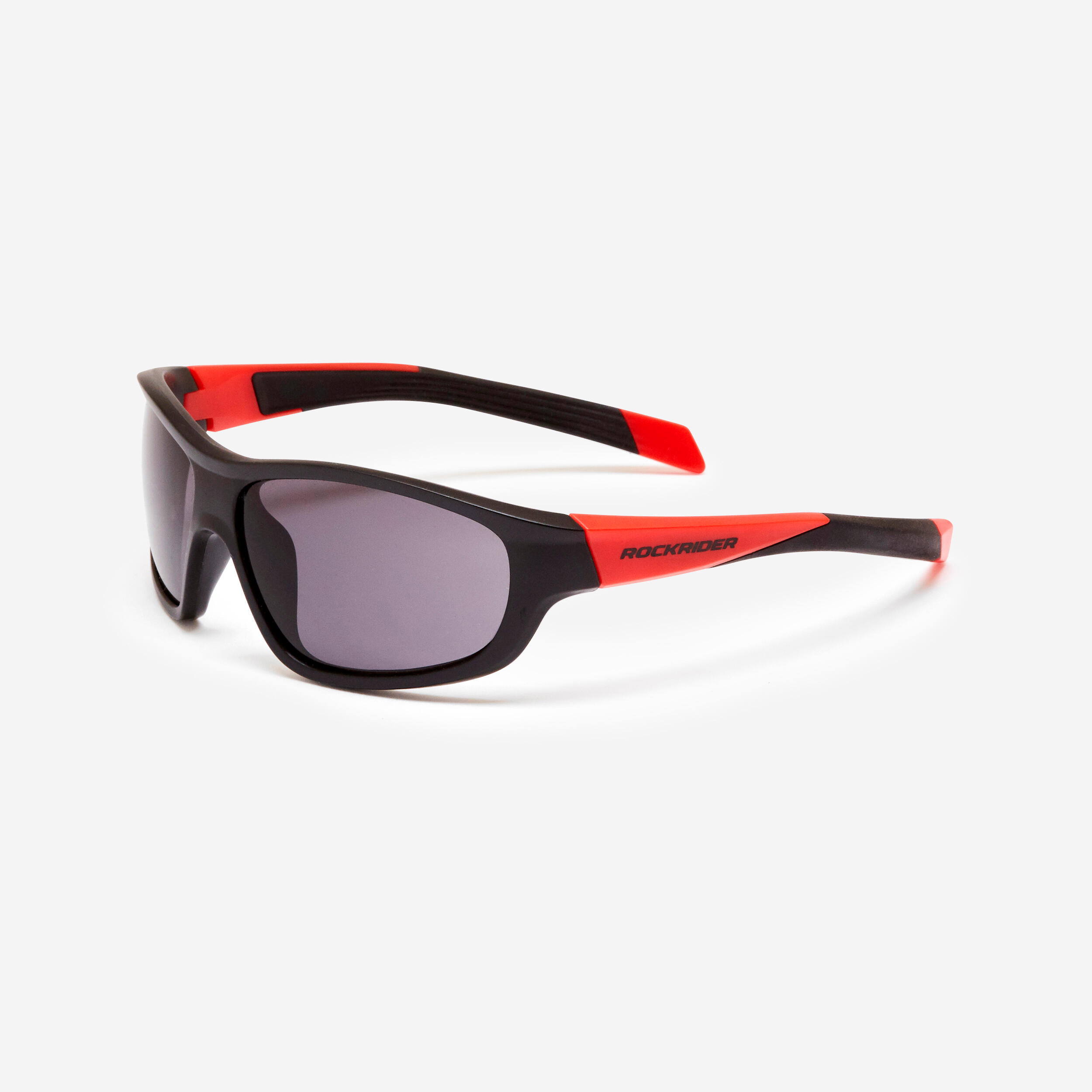 Kids' Cat 3 Cycling Sunglasses- Black/Red