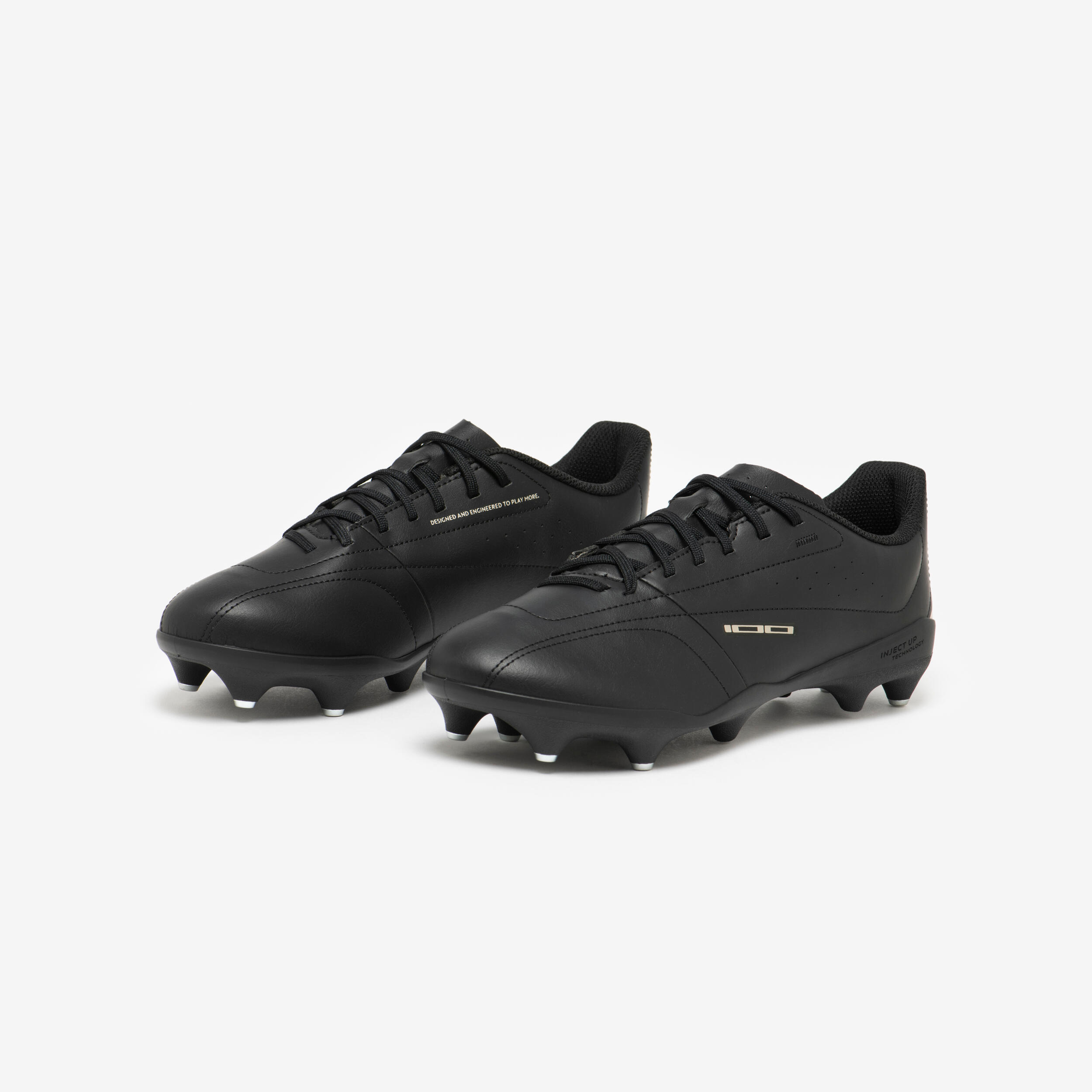 Football Boots 100 SG - Black