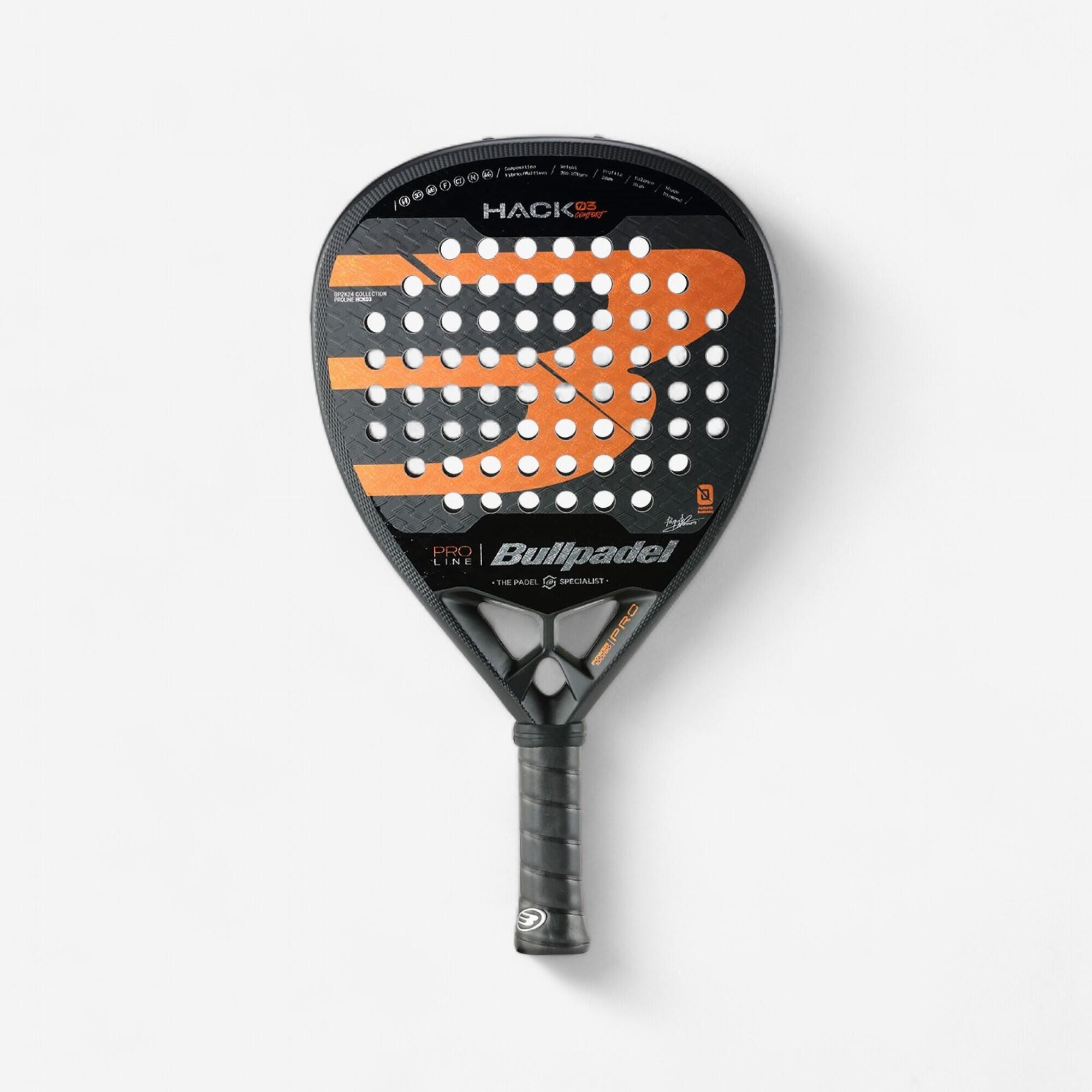 Adult Padel Racket Hack Comfort 24
