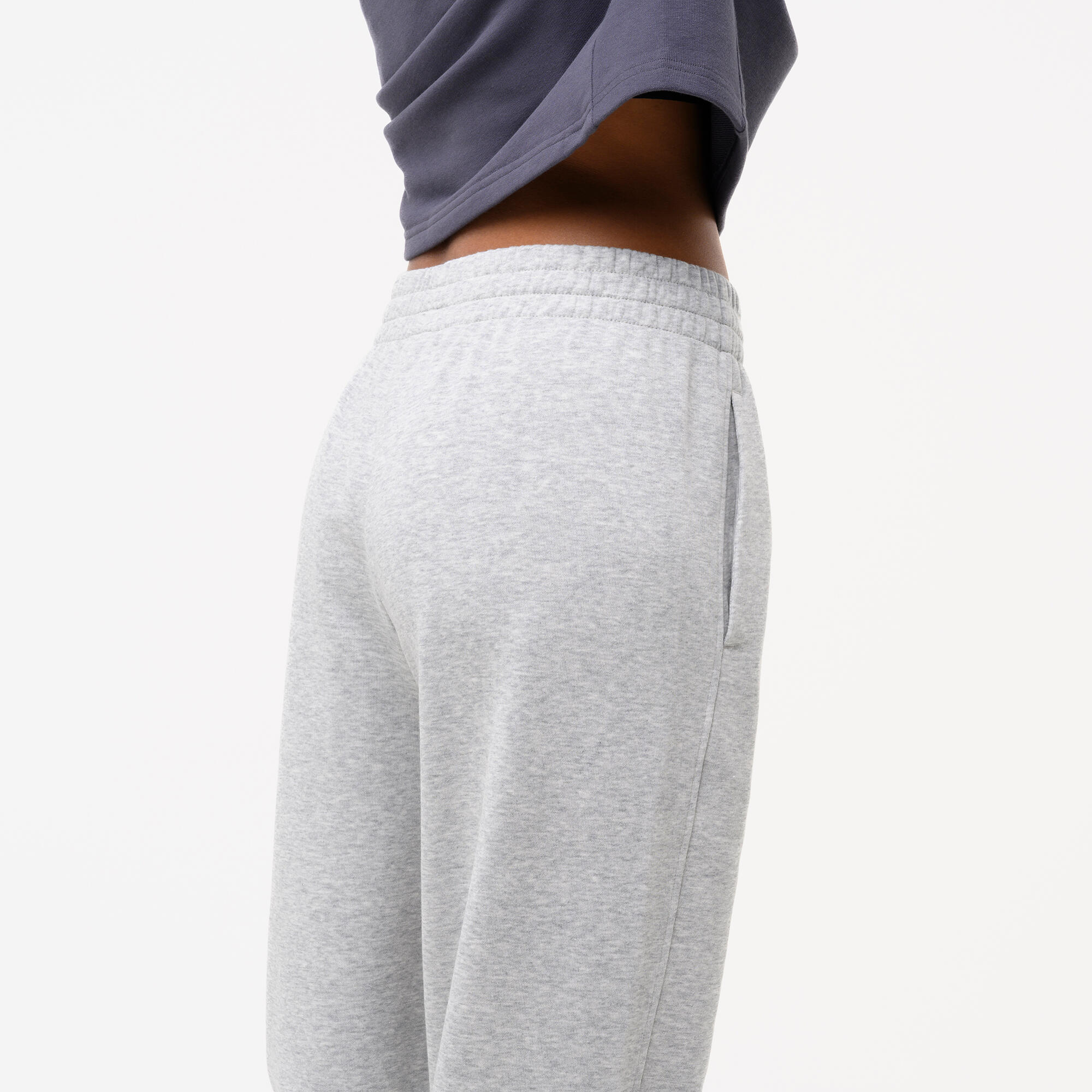 Women's Comfortable Jogging Bottoms - Grey