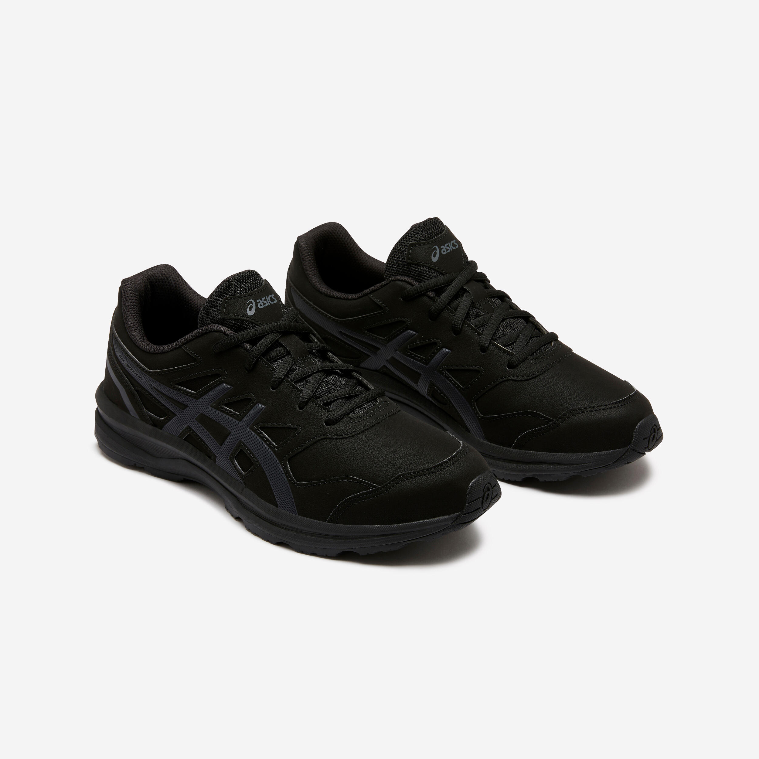 Men's Asics GEL Mission fitness walking shoes - Black